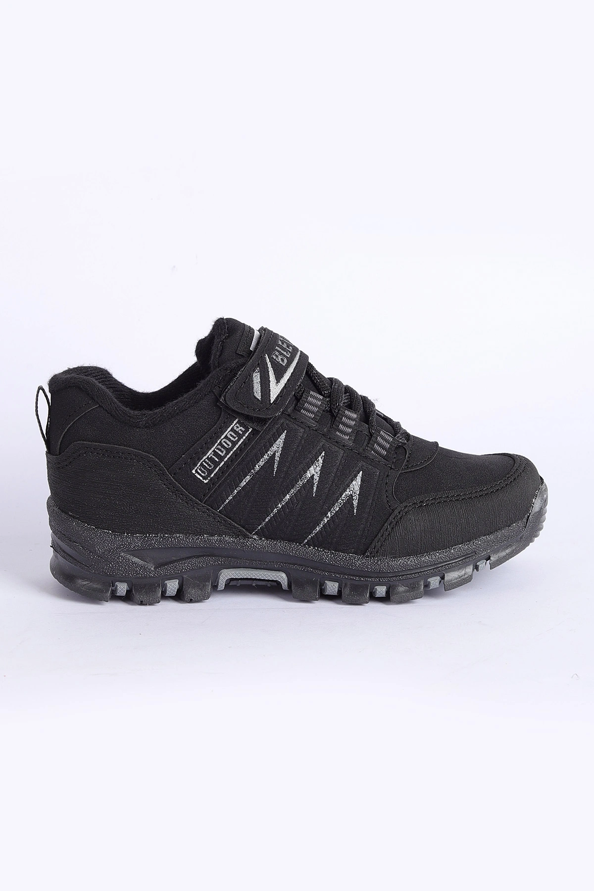 Gri Siyah (30-35 Filet )Outdoor Kalın Tabanlı Cırtlı Çocuk Bot 305569