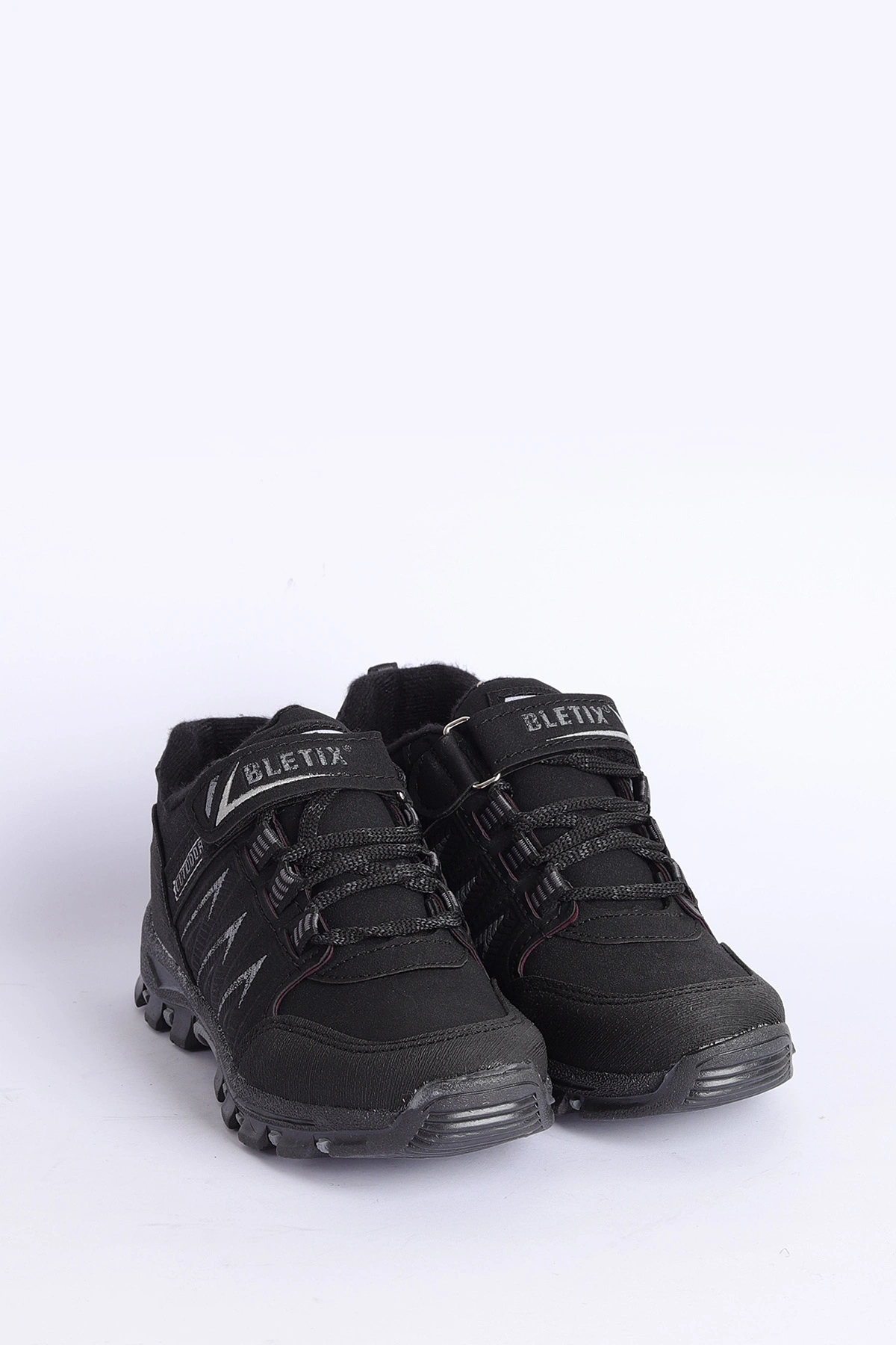 Gri Siyah (30-35 Filet )Outdoor Kalın Tabanlı Cırtlı Çocuk Bot 305569