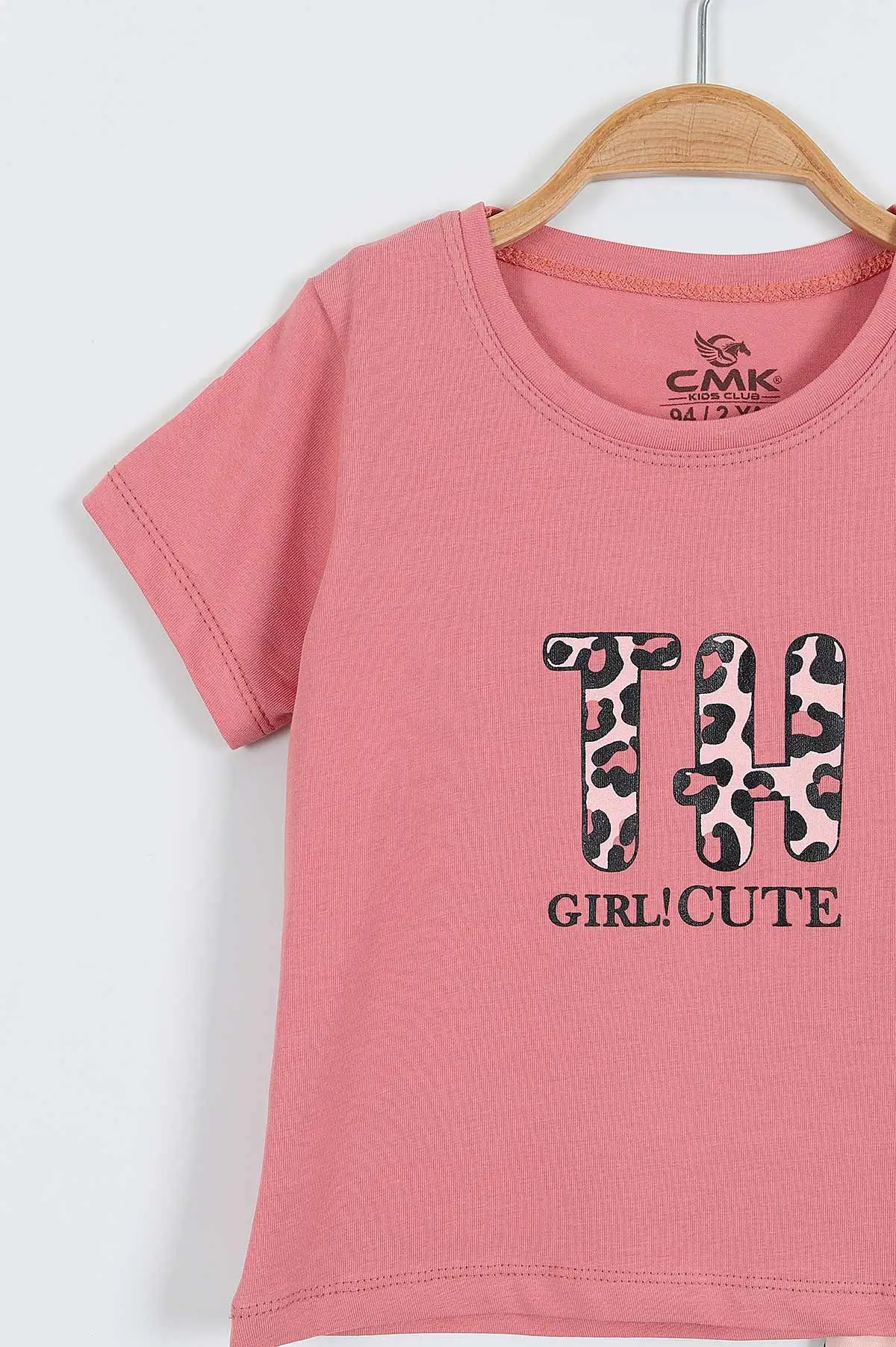 Gül Kurusu (2-9 Yaş)   TH Baskılı Şortlu Kız Çocuk Yazlık Takım 354158