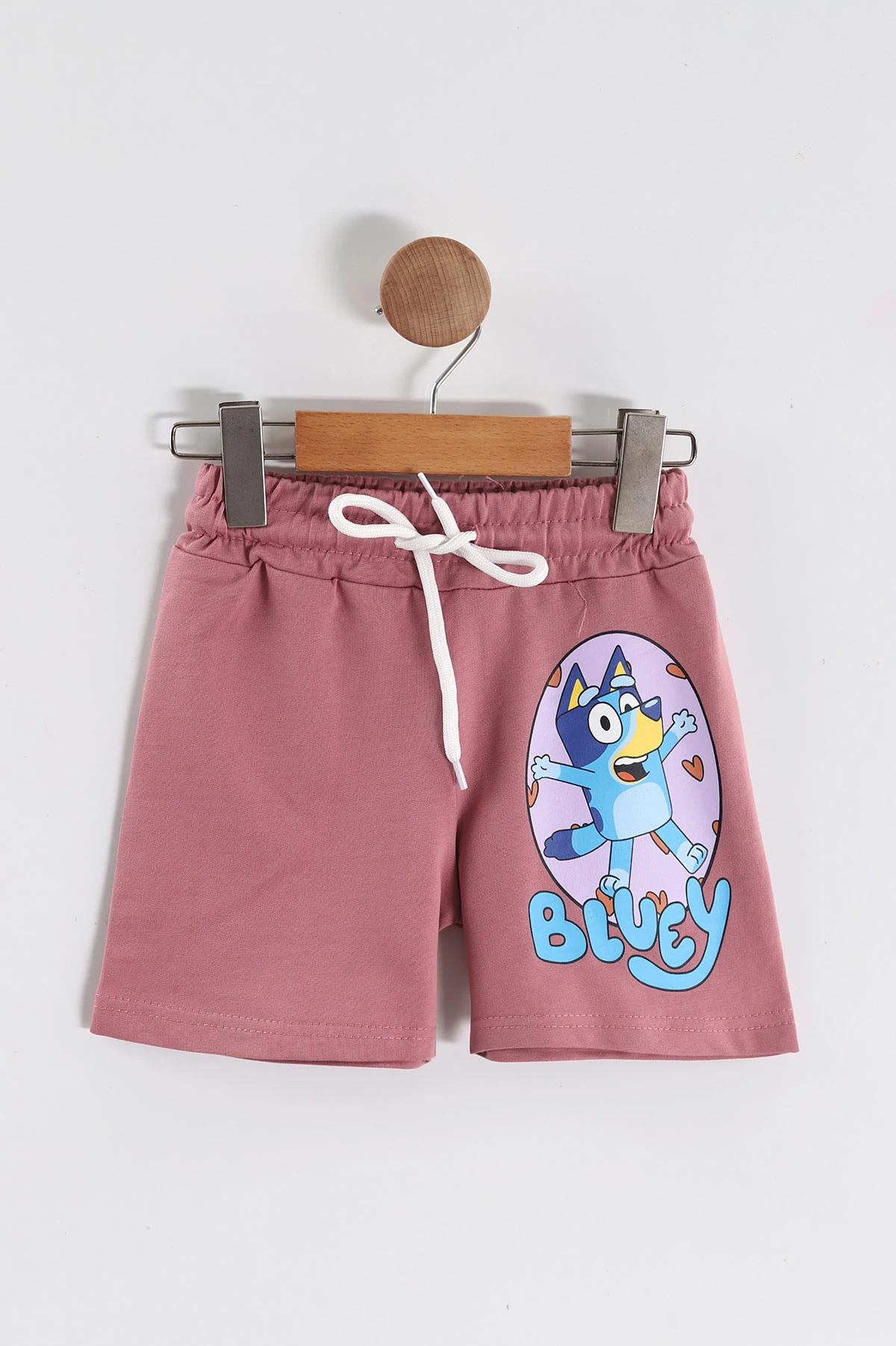 Gül Kurusu (3-10 Yaş) Karakter Baskılı Şortlu Süprem Kız Çocuk Yazlık Takım 448348