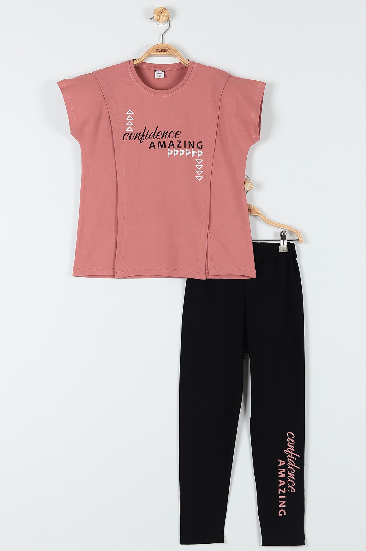 Gül Kurusu (9-12 Yaş) Amazıng Baskılı Kız Çocuk Takım 180787