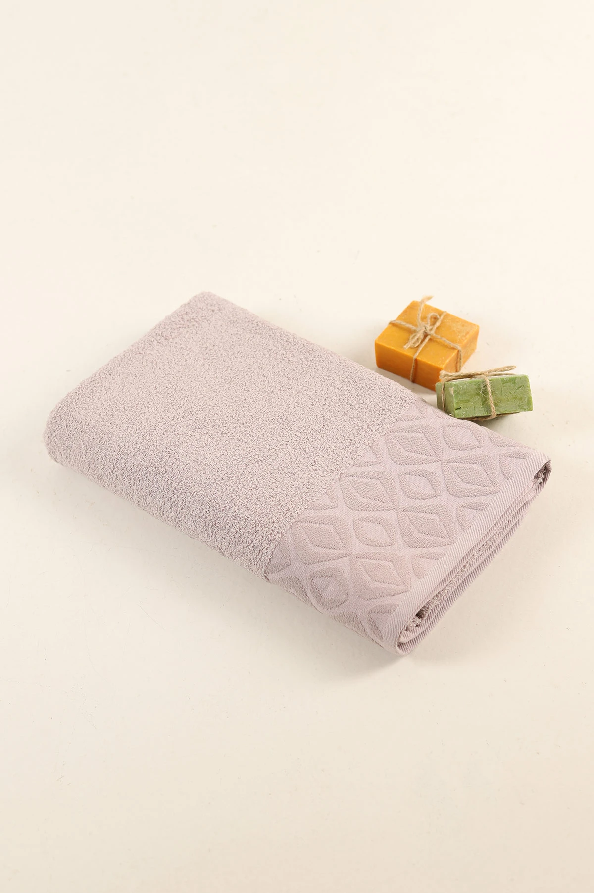 Gül Kurusu 90x140 Jakarlı Banyo Havlusu 262008
