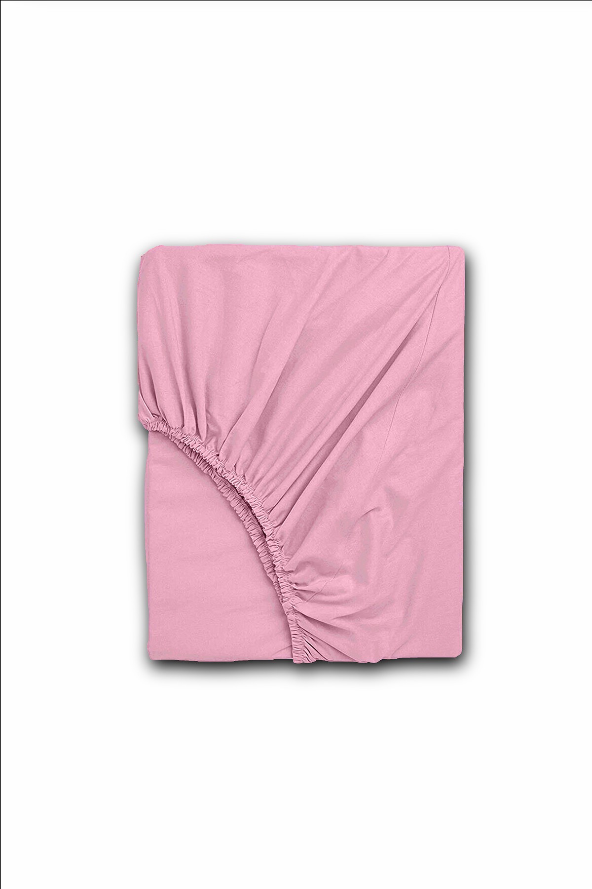 100x200 Pembe Bella Home Tek kişilik Ranforce Lastik Çarşaf Seti 205358