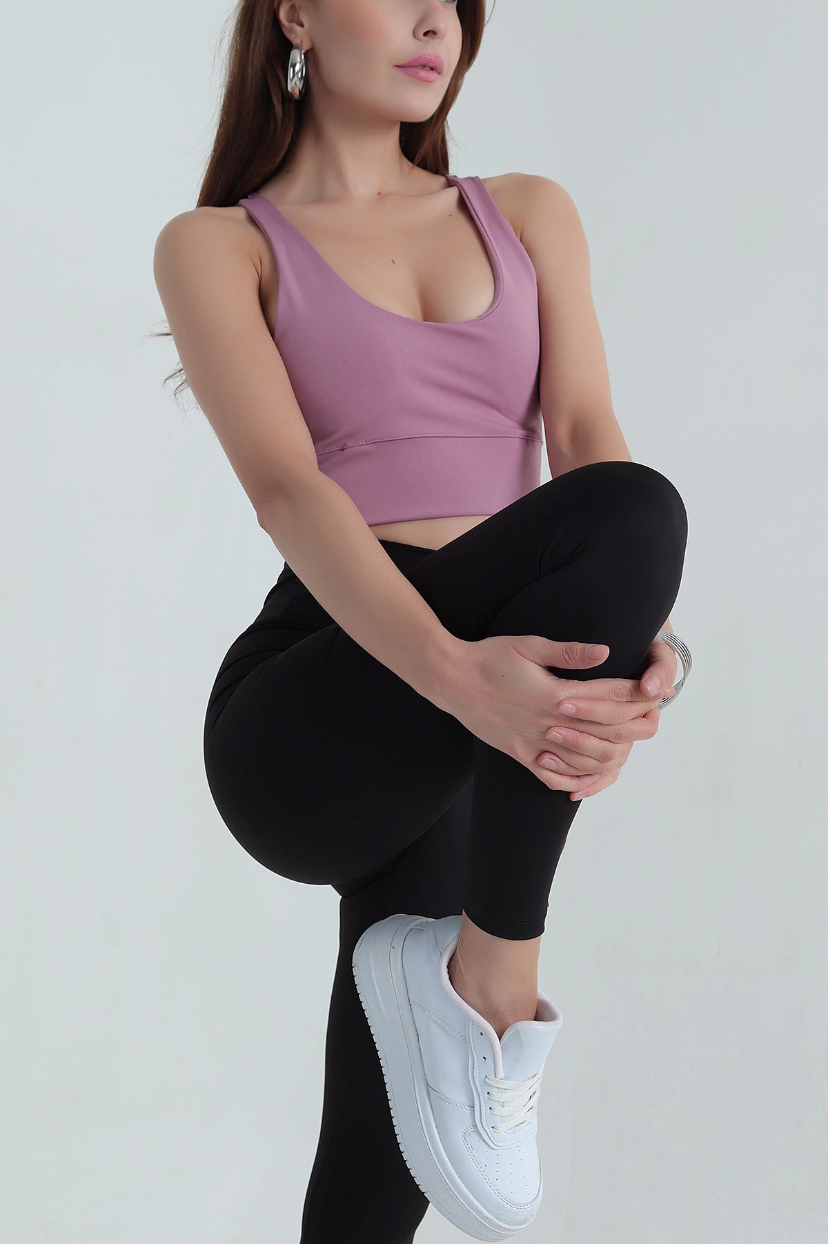 Gül Kurusu Caplı Scuba Kadın Büstiyer 383075