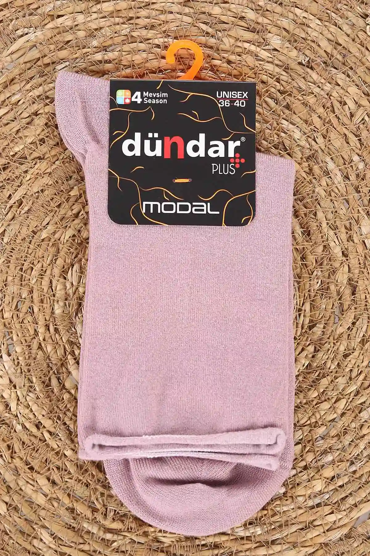 Gül Kurusu Dört Mevsim Kadın Modal Lastiksiz Çorap (36-40) 477018