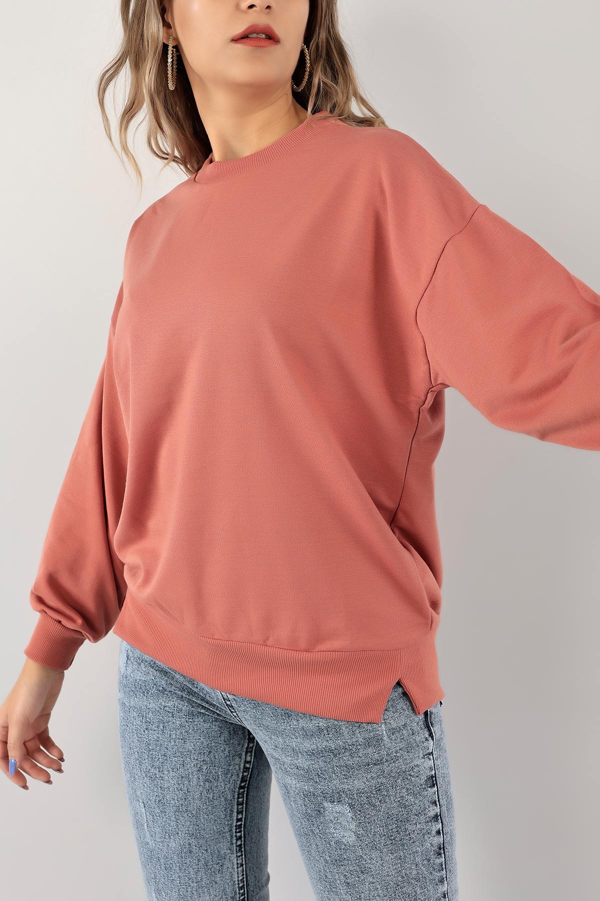 Gül Kurusu İki İp Bayan Sweat 126648