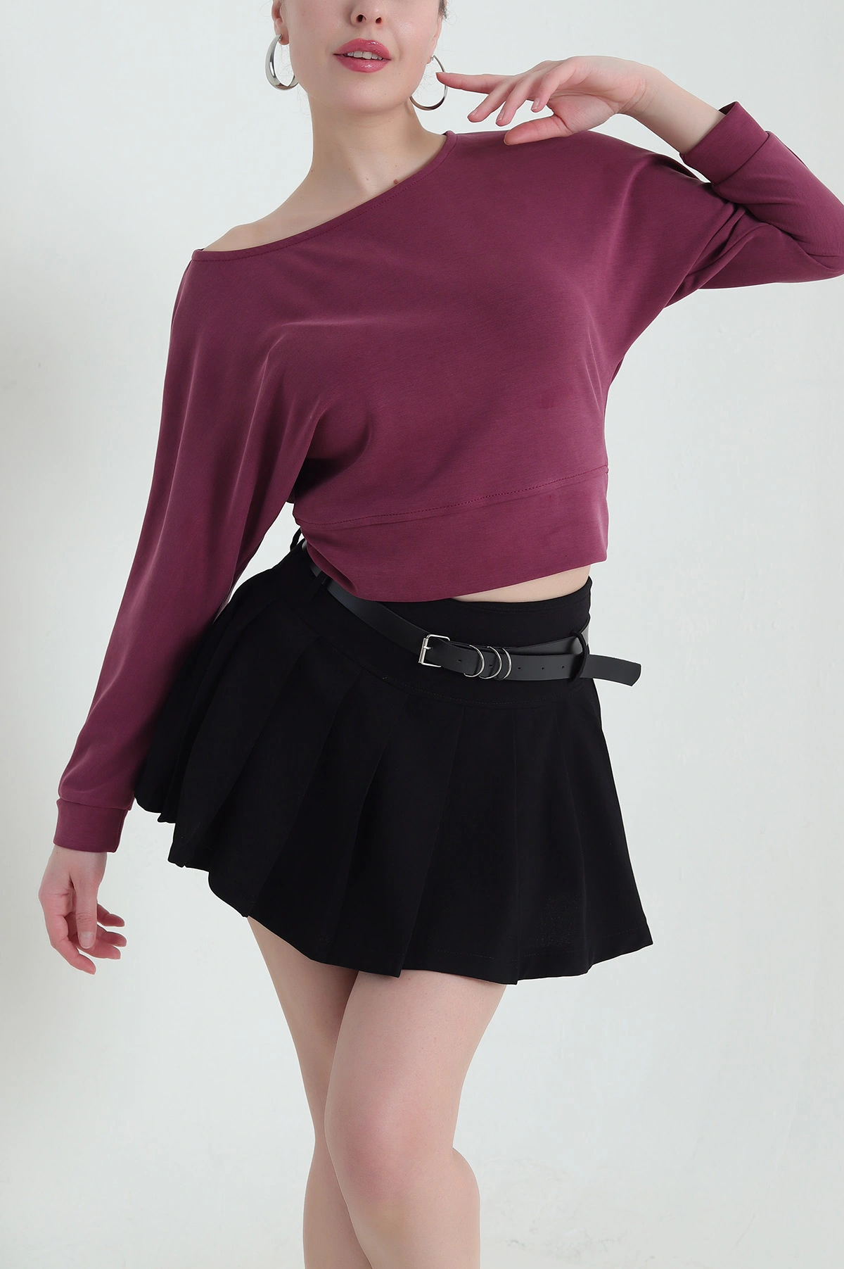 Gül Kurusu Likralı Modal Kadın Badi 431828