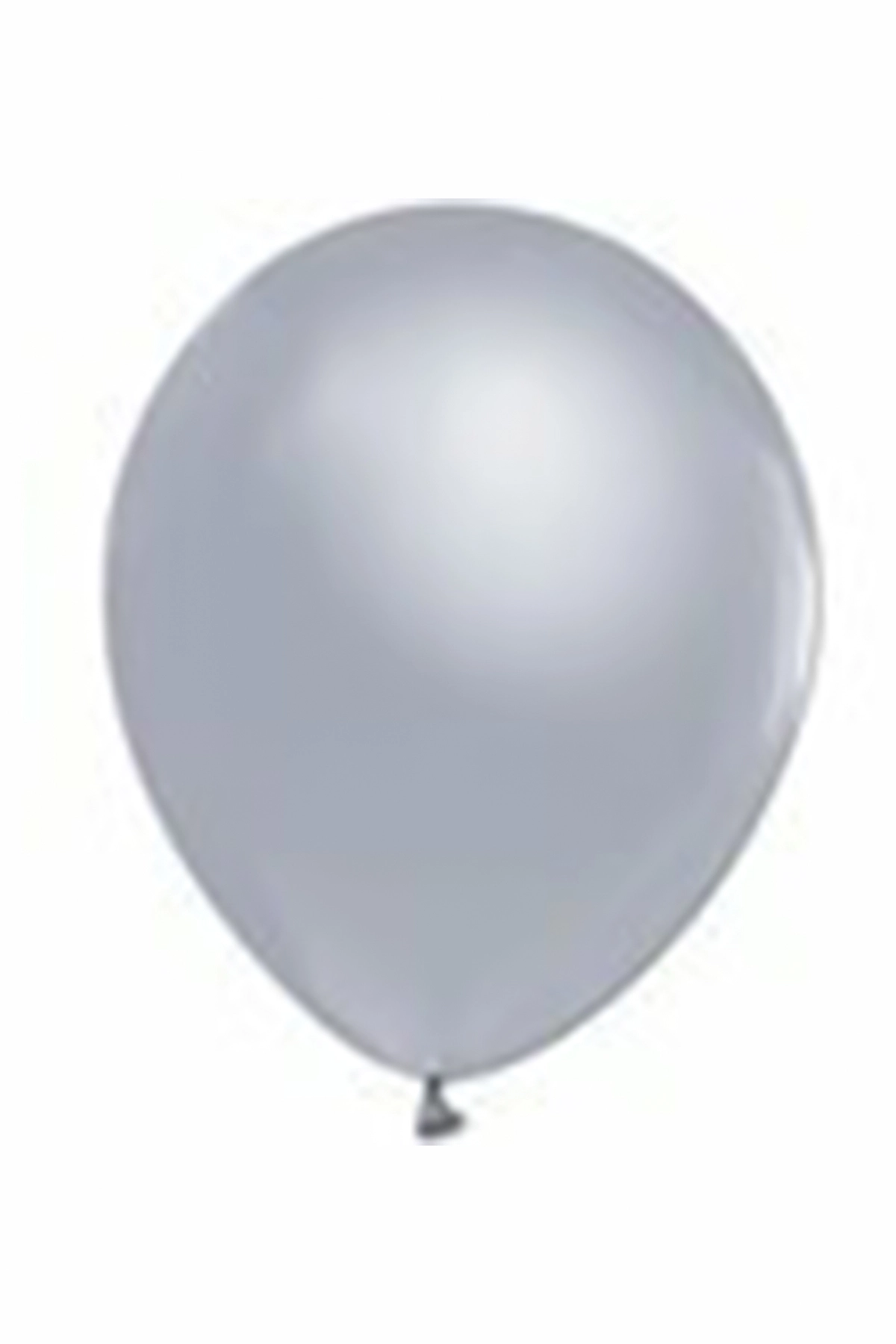 Gümüş 12 İnç Metalik Balon 10’lu 462753