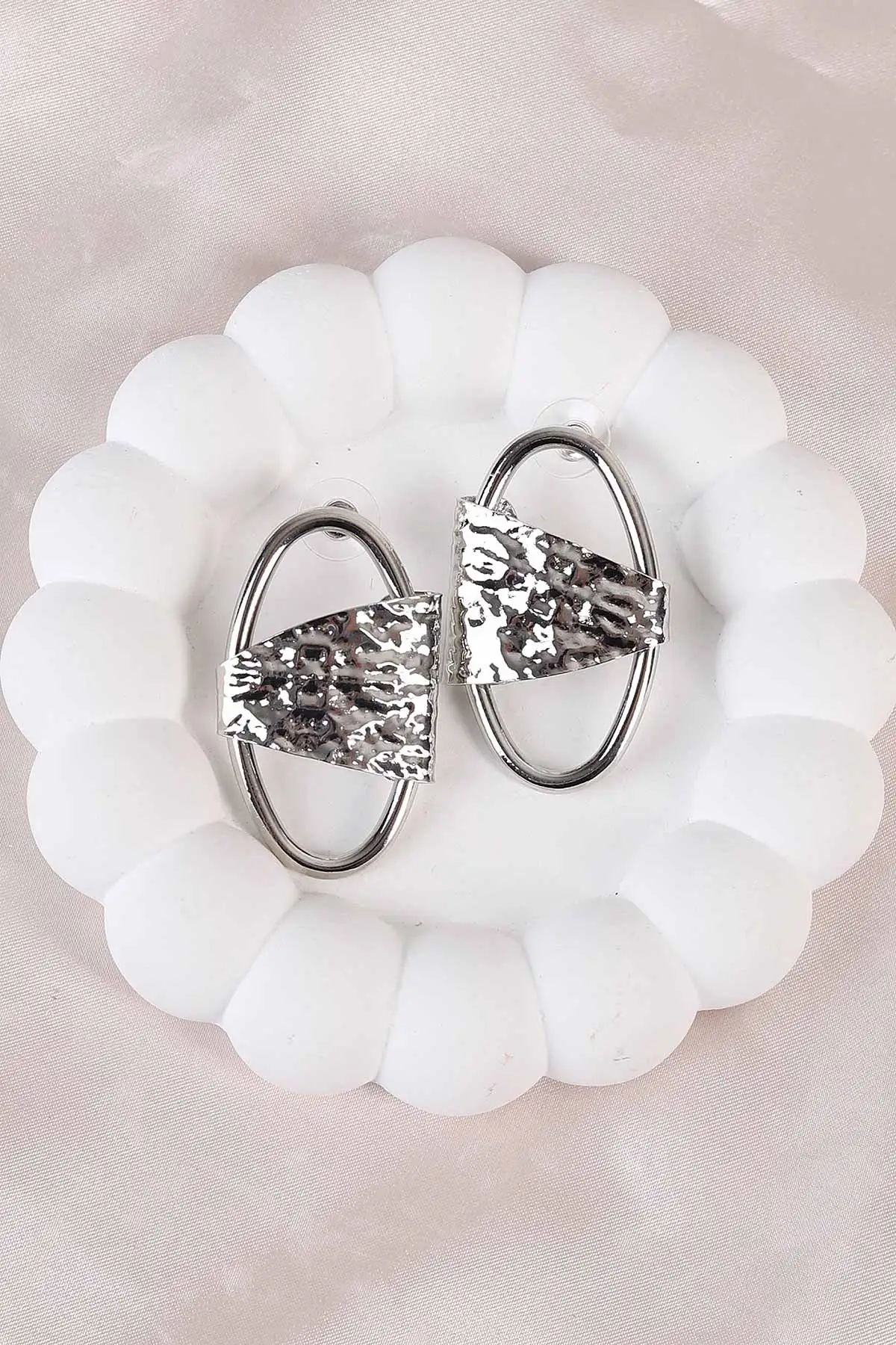 Gümüş Metal  Küpe 486468