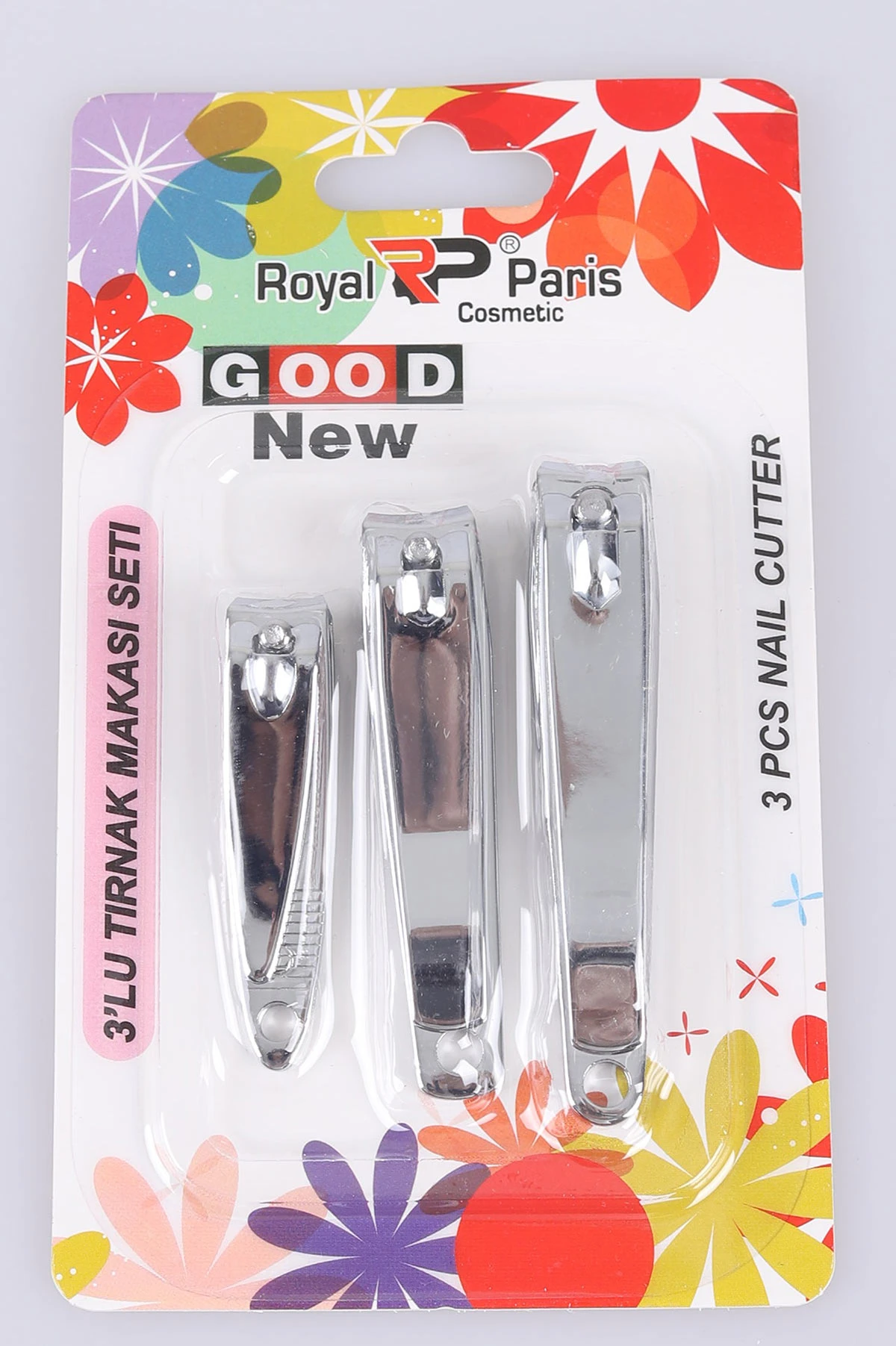 Gümüş Royal Paris 3'lü Tırnak Makası Seti 466693