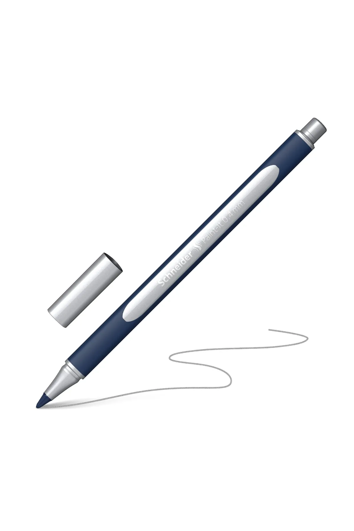 Schneider Paint-it 050 Metalik Rollerball Tükenmez Kalem 0.4 Mm Gümüş 279250