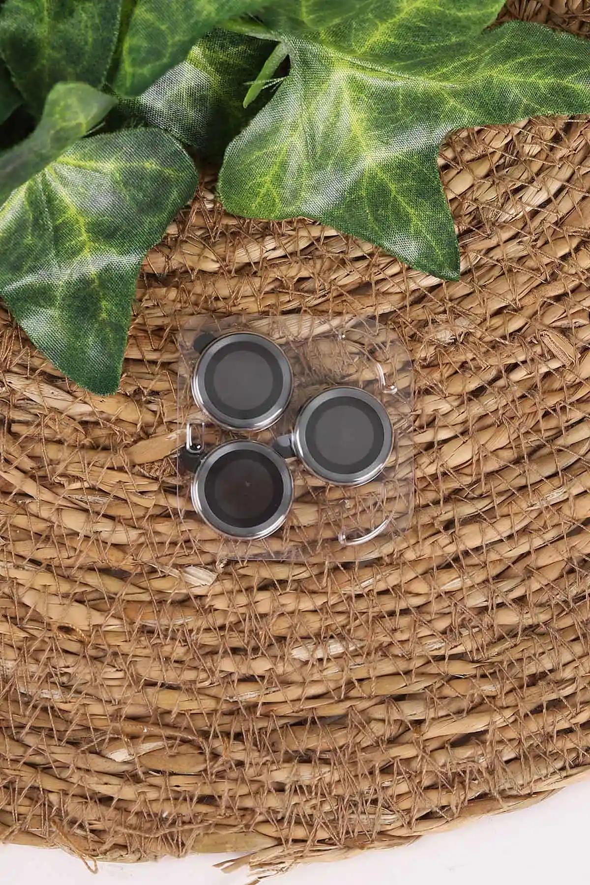 Gümüş TeknoCase İphone 15 Pro Uyumlu Believe Serisi Lens Hediyeli Silikon Telefon Kılıfı 472516