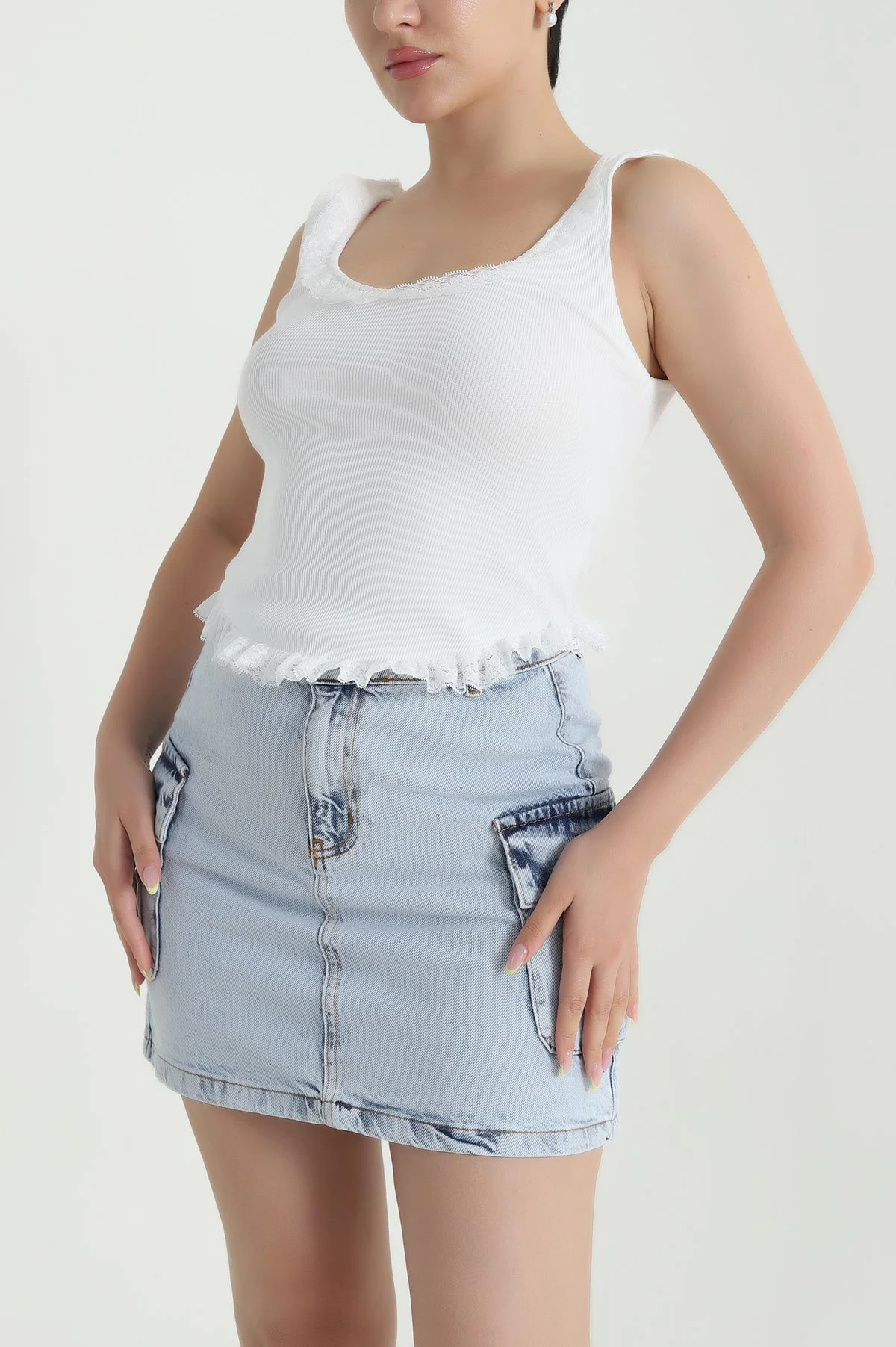 Güpür Tasarım Kaşkorse Kadın Bluz 467781