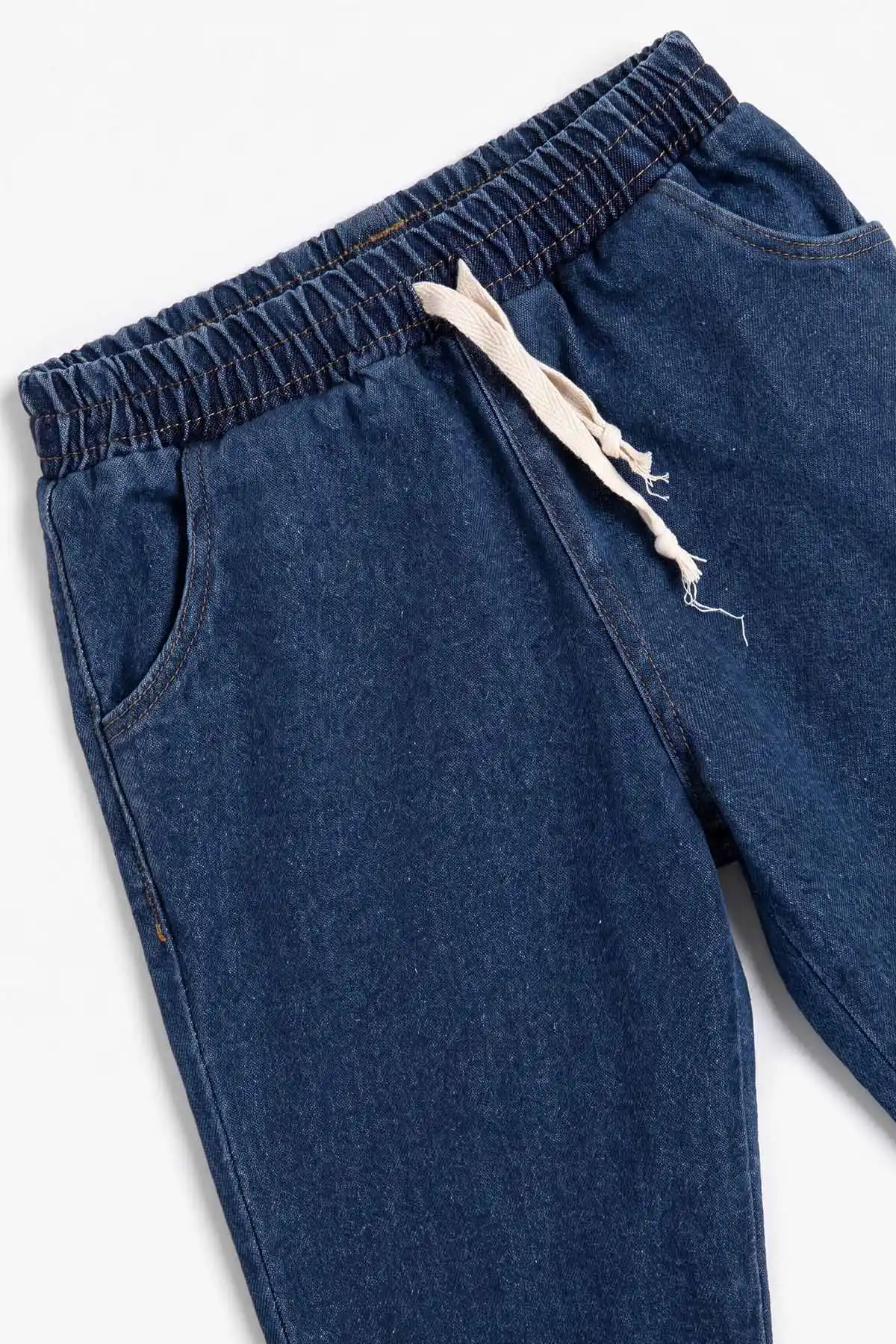 Haki (1-5 Yaş) Reglan Kol Baskılı Kot Pantolonlu Erkek Çocuk Takım 492140
