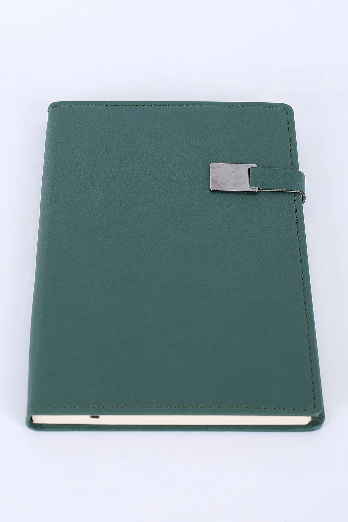 Haki 13x21 Cm Tokaç Thermo Kapak Tokalı 80 Yaprak Çizgili Defter 387581
