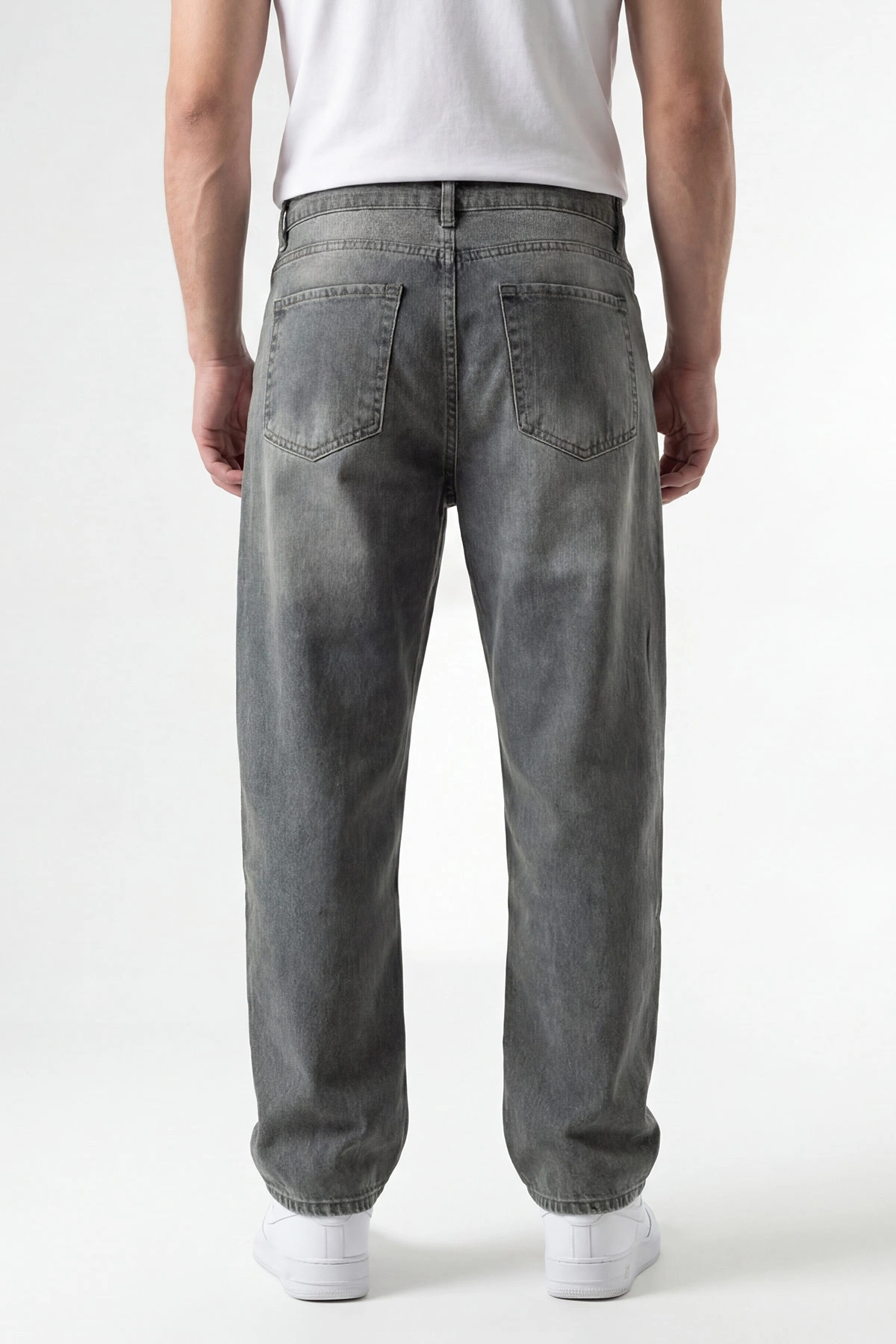 Haki Baggy Erkek Kot Pantolon 444770
