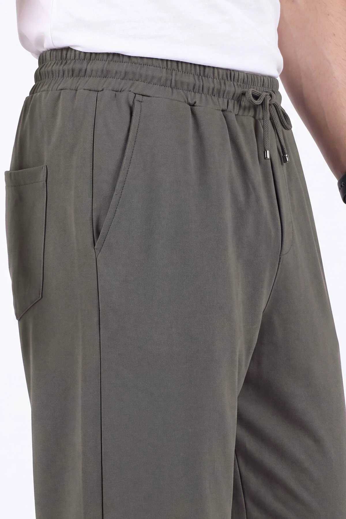 Haki Baggy Jogger Erkek Pantolon 472227