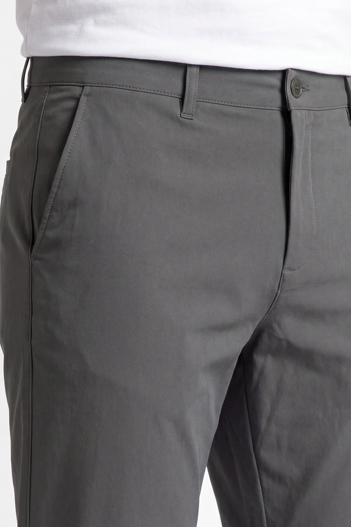 Haki Beli Lastikli Likralı Erkek Pantolon 453756