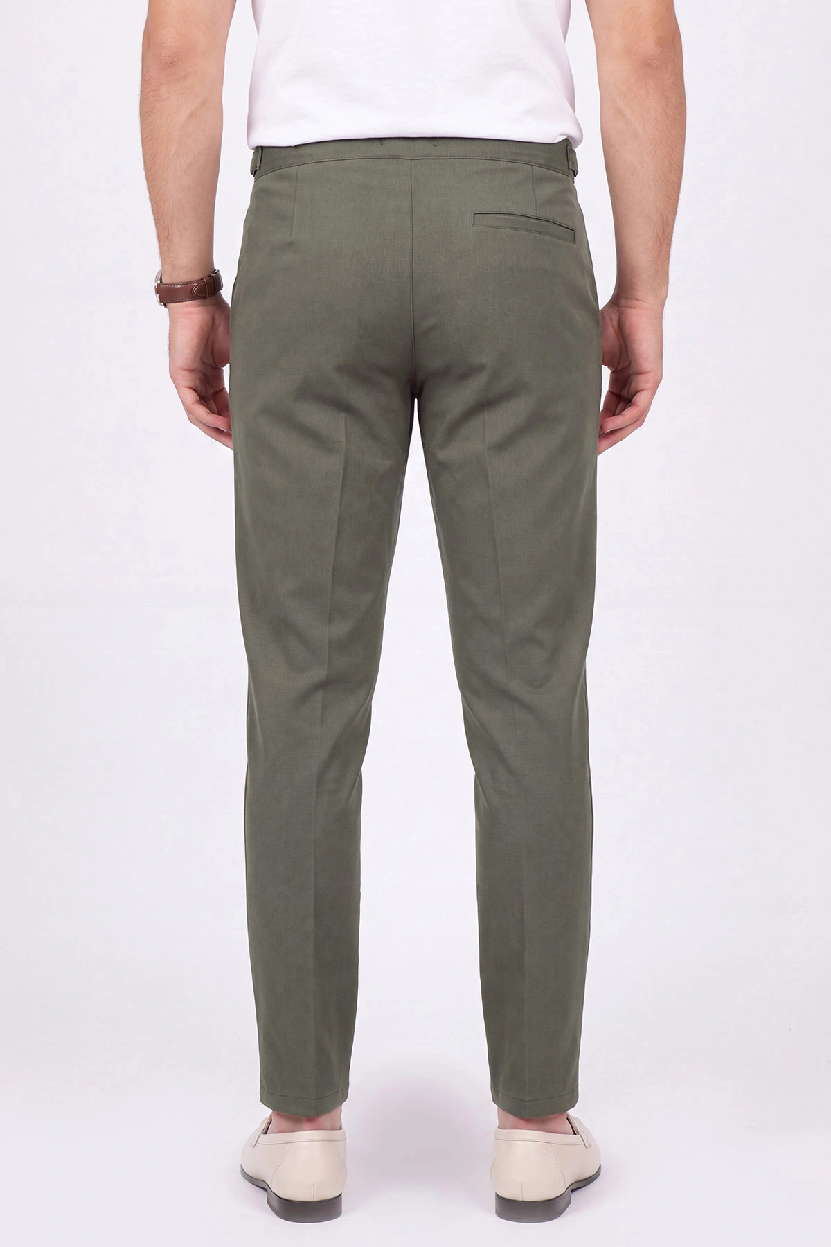 Haki Slim Fit Erkek Kumaş Pantolon 472220