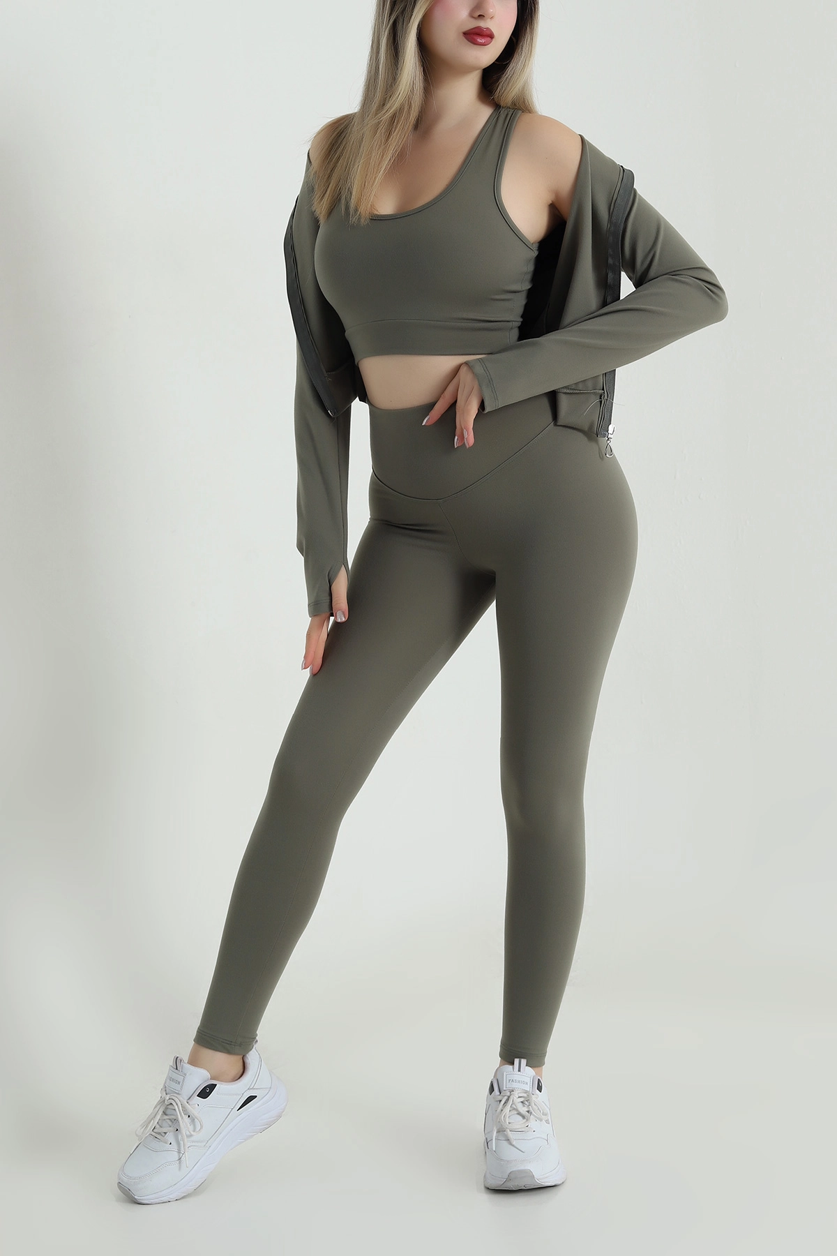 Haki Yeni Sezon Belize Kadın Üçlü Takım 487703