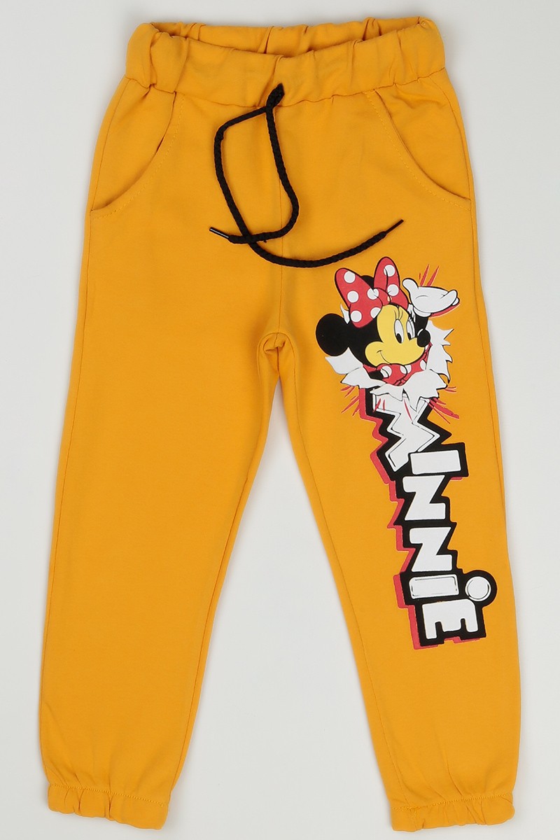 Hardal (3-8 Yaş) Minnie Mouse Baskılı Kız Çocuk Eşofman 89259