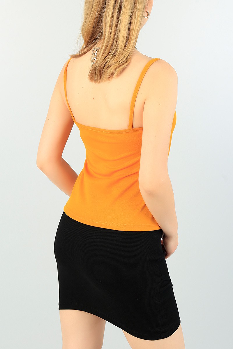 Hardal Dantelli Yaka Bayan Atlet 68568