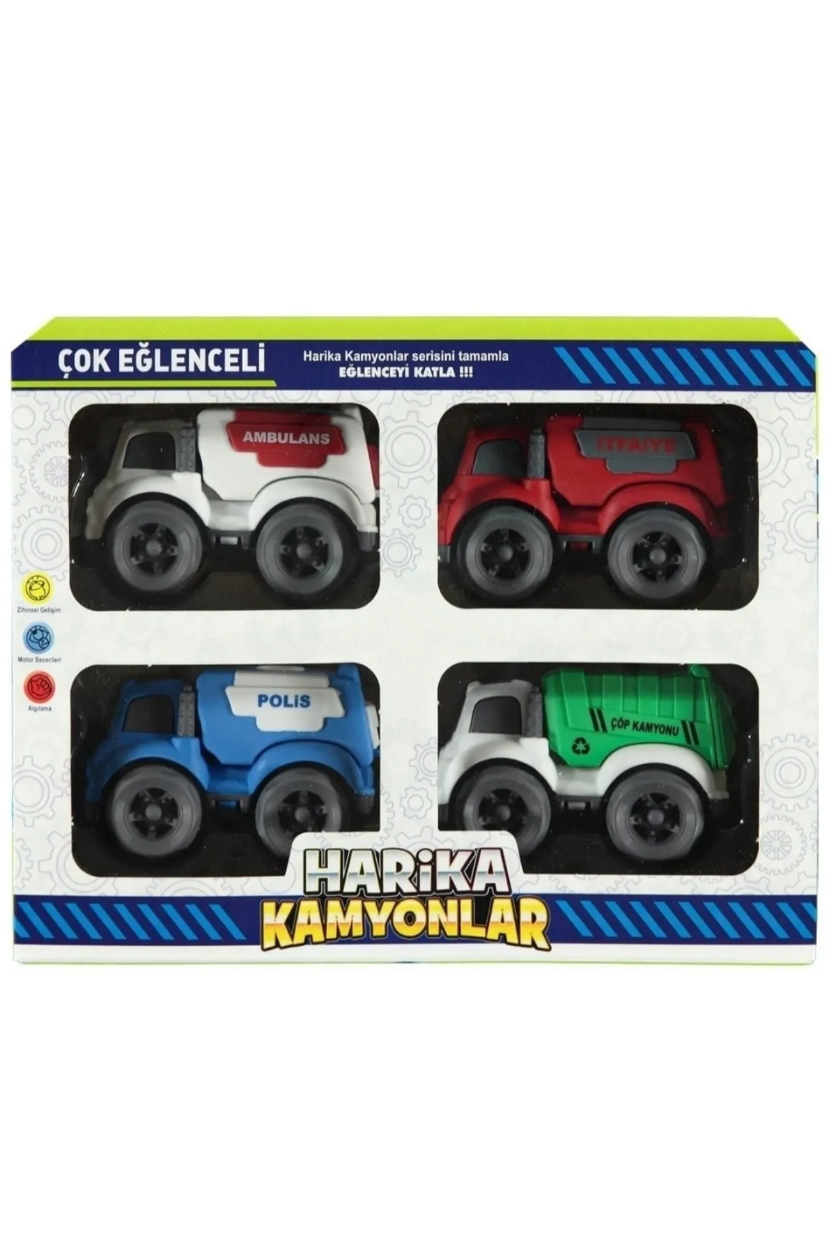 Harika Kamyonlar 4lü Set 310880