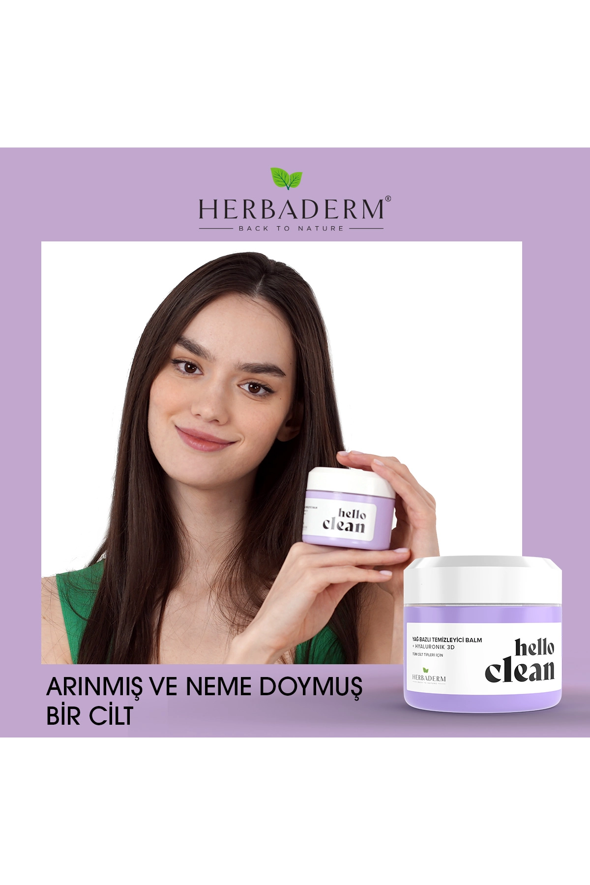 Herba Derm Hello Clean Yağ Bazlı Temizleyici Balm 100 Ml | Yoğun Nemlendirici 280214