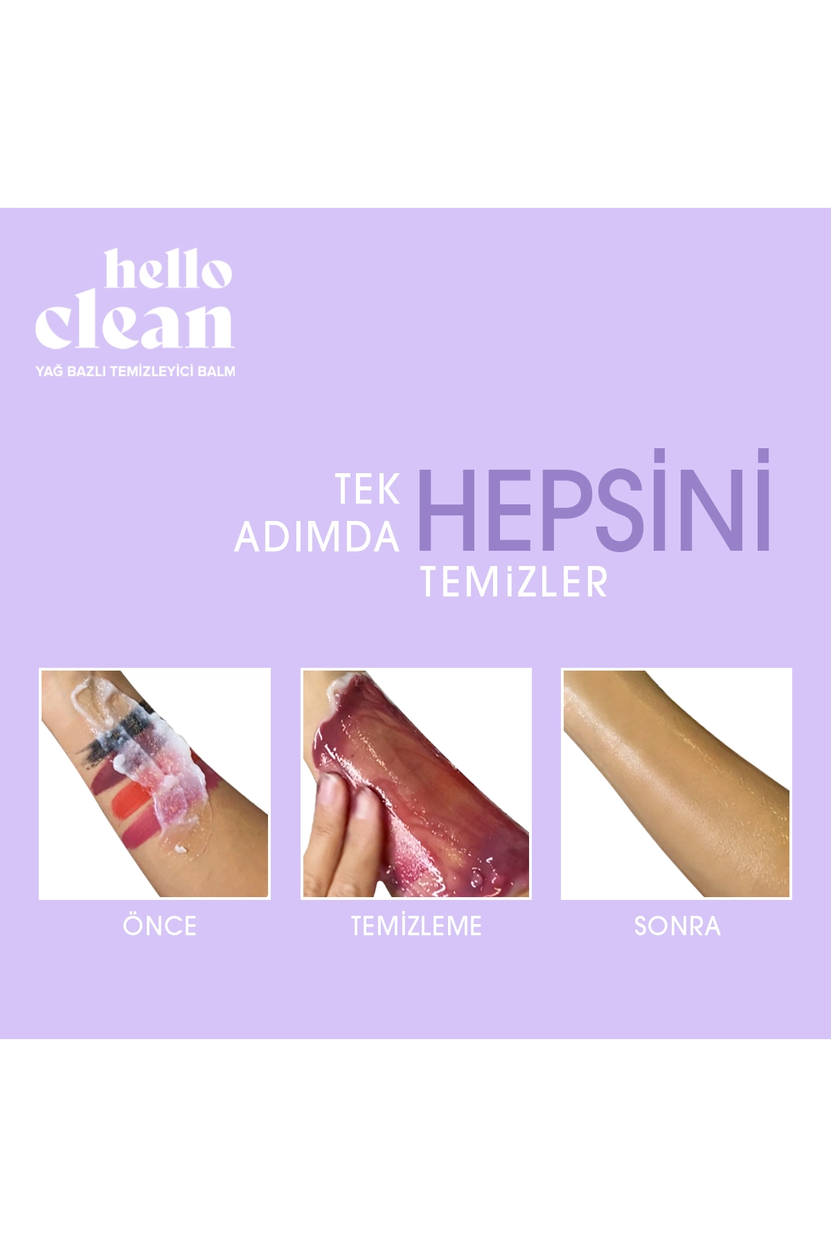 Herba Derm Hello Clean Yağ Bazlı Temizleyici Balm 100 Ml | Yoğun Nemlendirici 280214