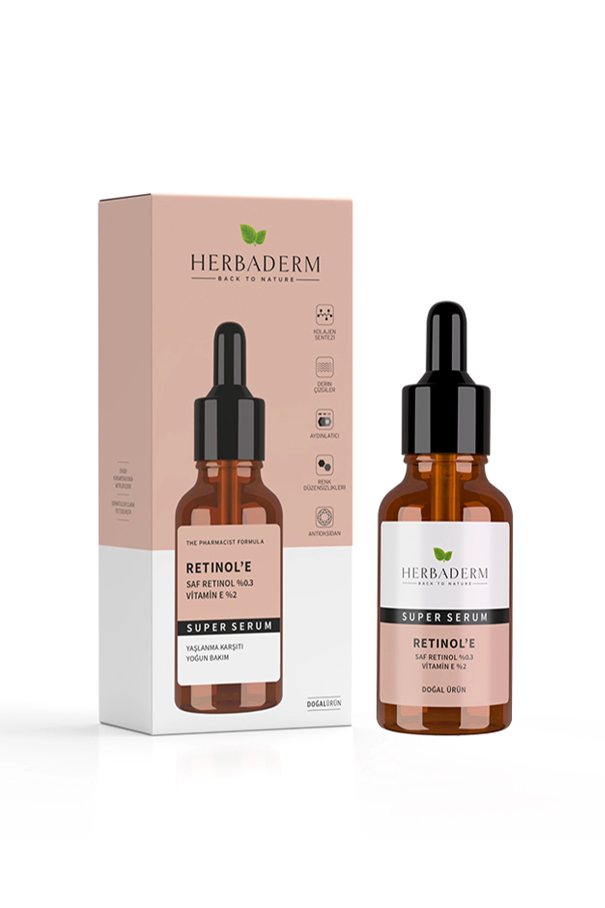 Herbaderm Super Serum Yaşlanma Karşıtı 30 ml 280195
