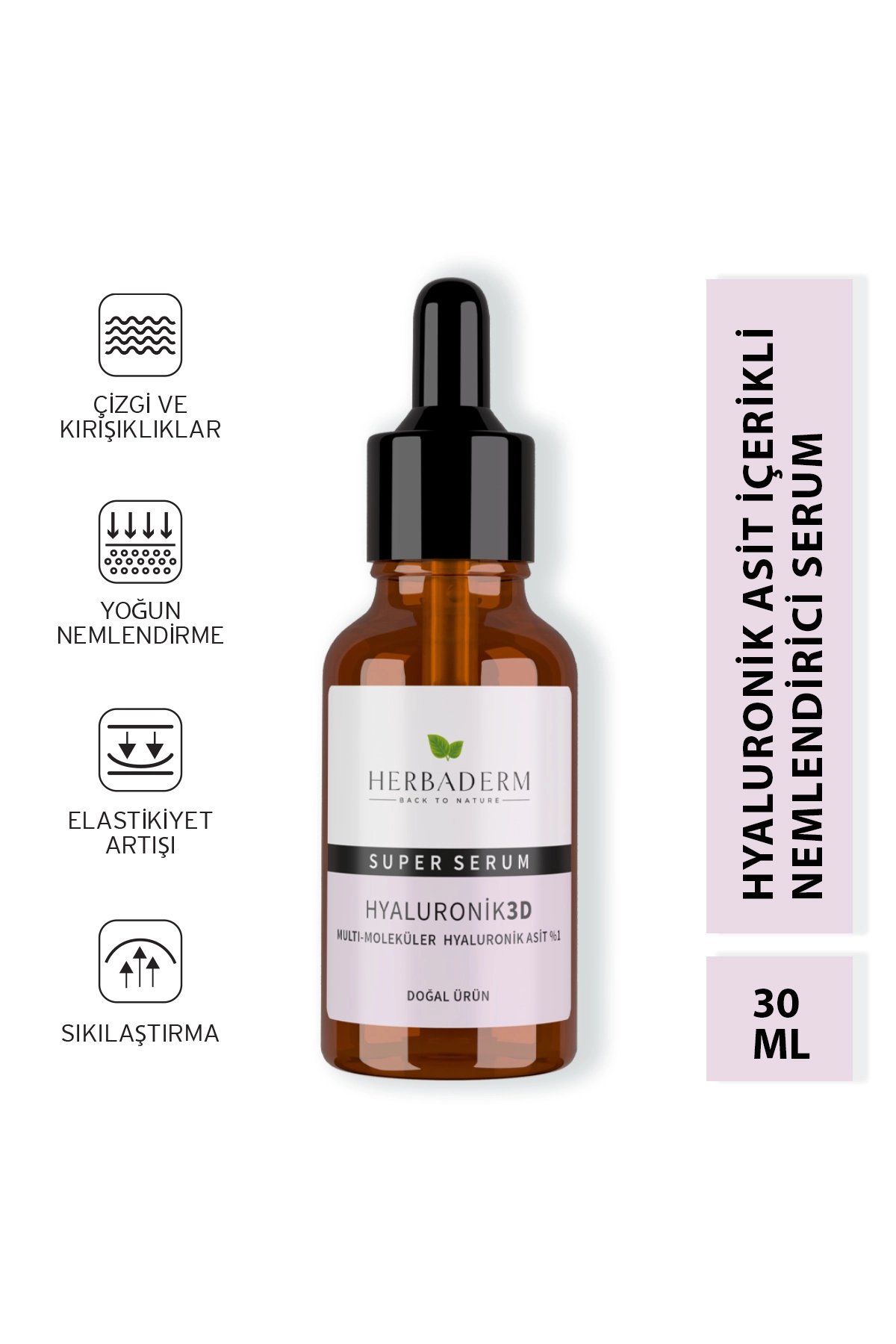 Herbaderm Superserum Hyaluronik 3D 30 Ml 280237