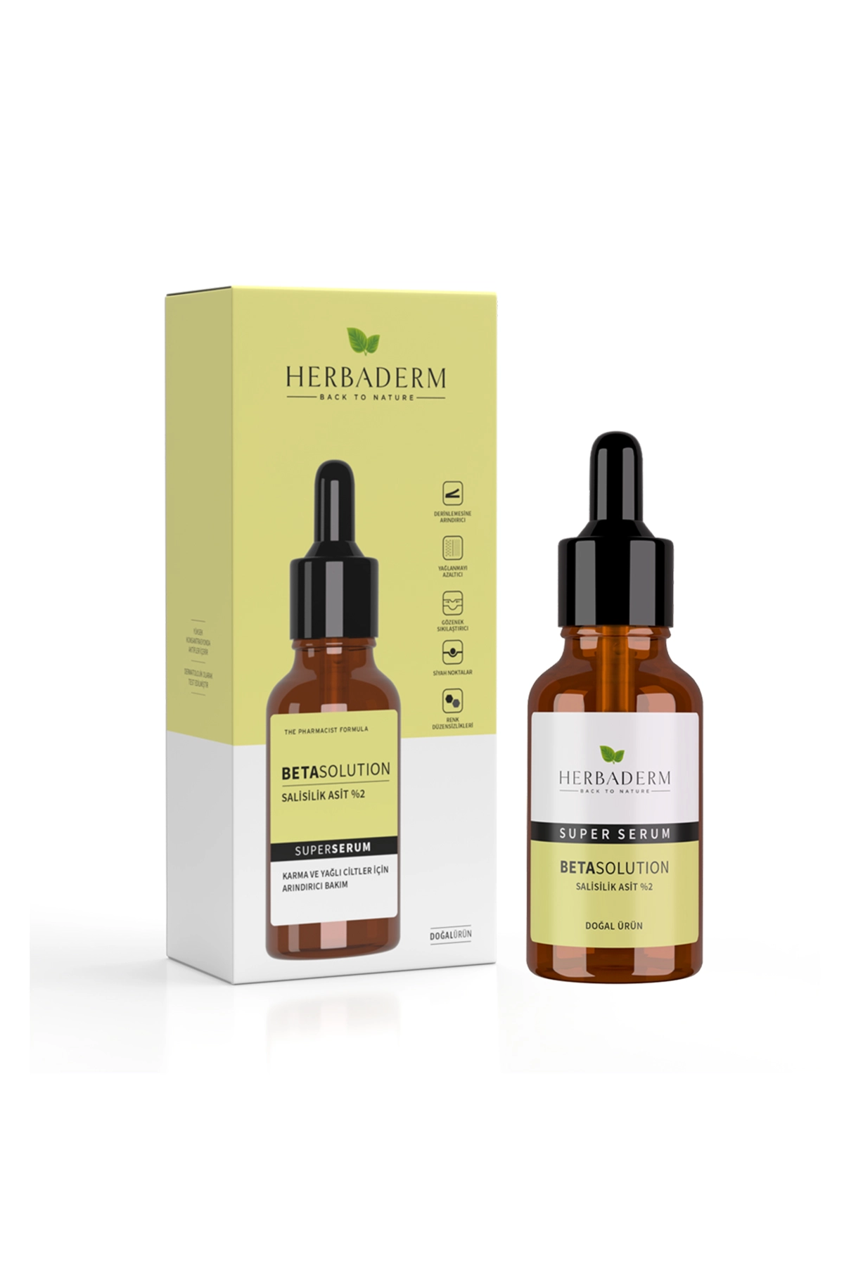 Herbaderm Superserum Salisilikasit Akneli Ve Yagli 280242