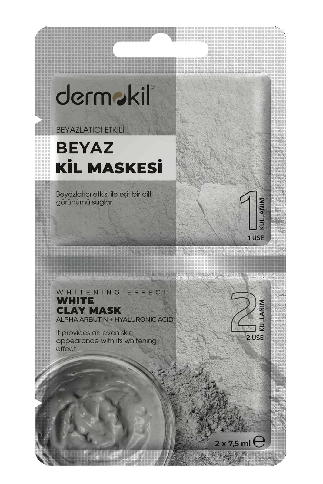 Beyazlatıcı Etkili Beyaz Kil Maskesi 15 ml 262816