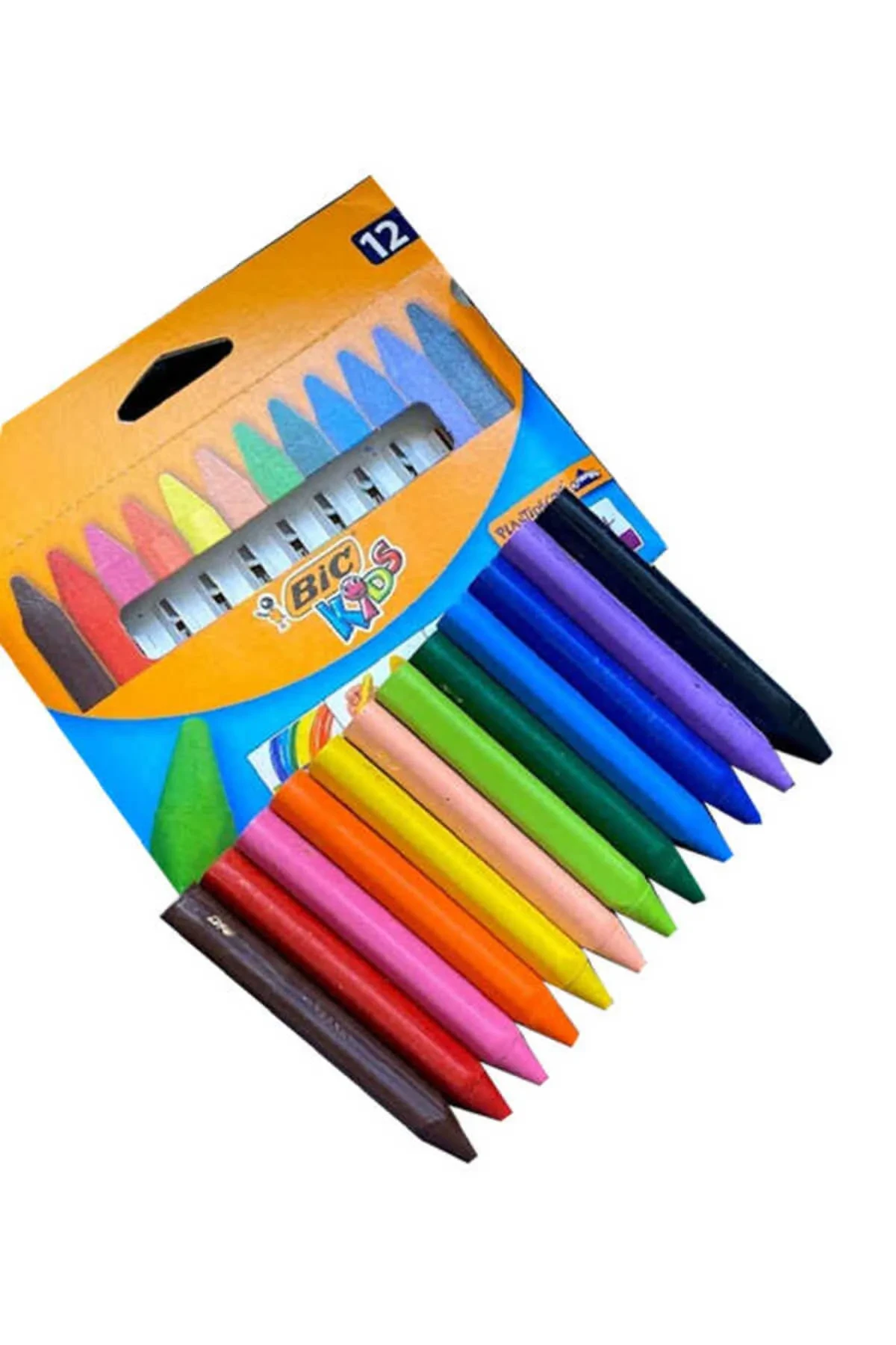Bic Kids Elleri Kirletmeyen 12 Renk Mum Boya 273934
