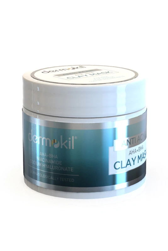 Dermokil AHA+BHA Anti Acne Kil Maskesi Kavanoz 125 ml 261785