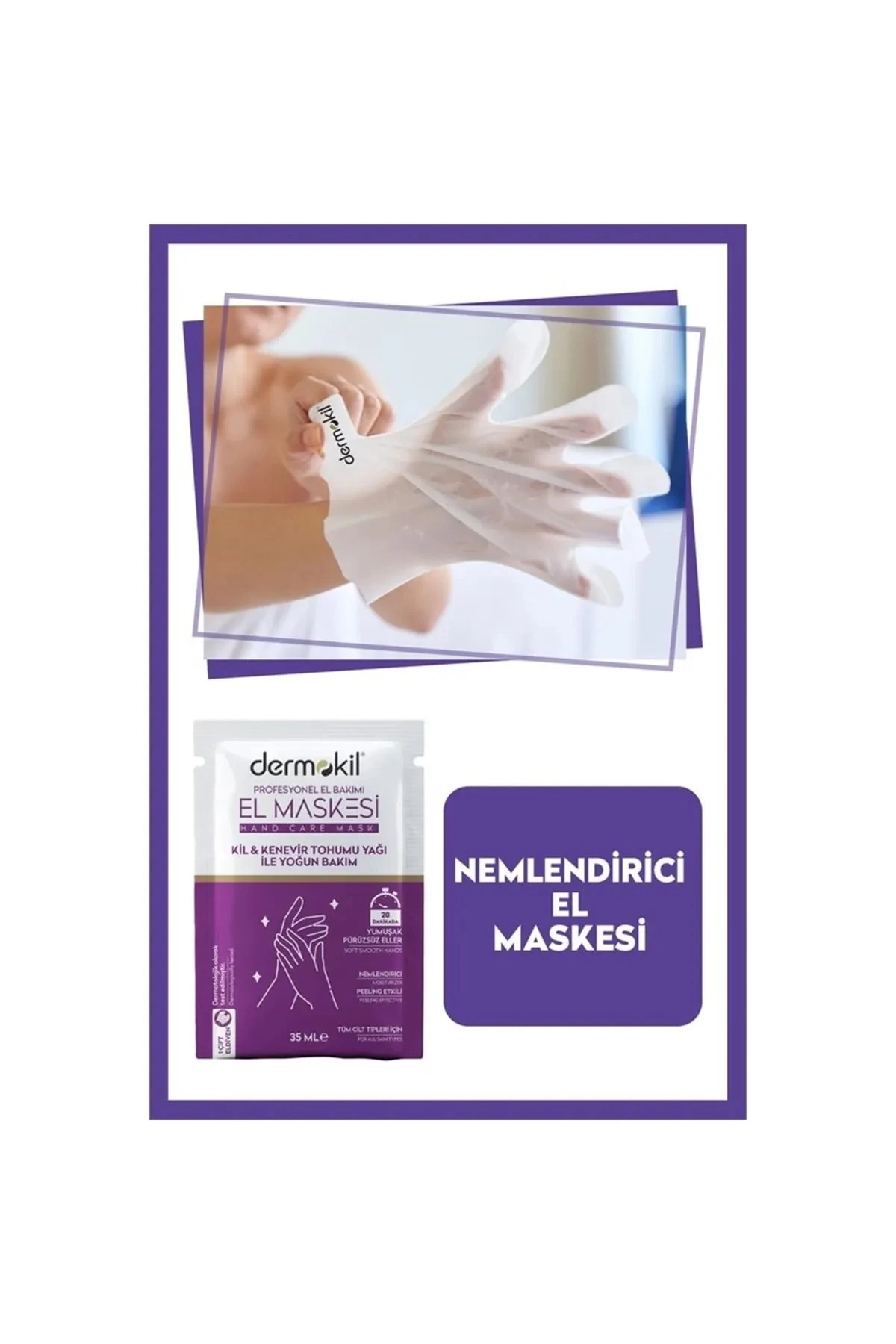 Dermokil El Bakım Maskesi 35 ML 252572