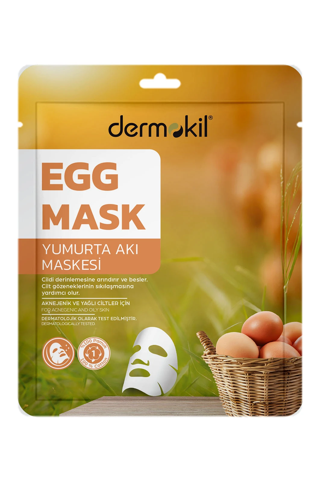 Dermokil Yumurta Maskesi (Aknejenik ve Yağlı Ciltler için) 20 gr 262759