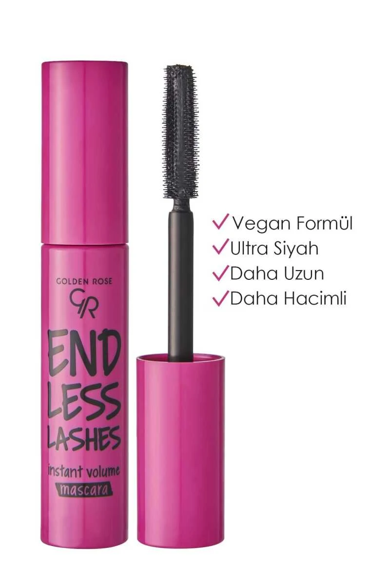 Endless Lashes Mascara - Black - Kıvrım Veren Maskara 252019