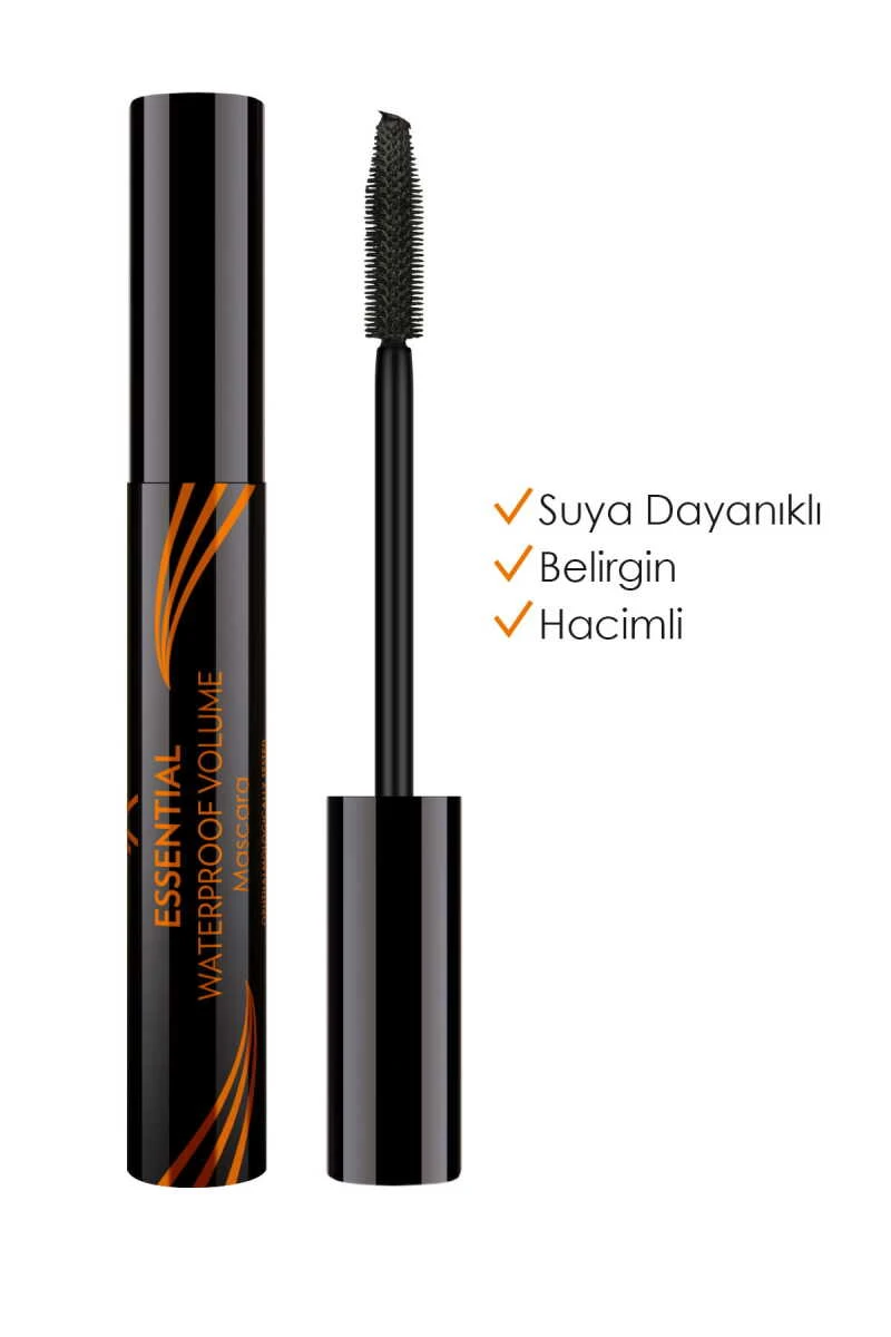 Essential Waterproof Mascara Black - Suya Dayanıklı Maskara 252063