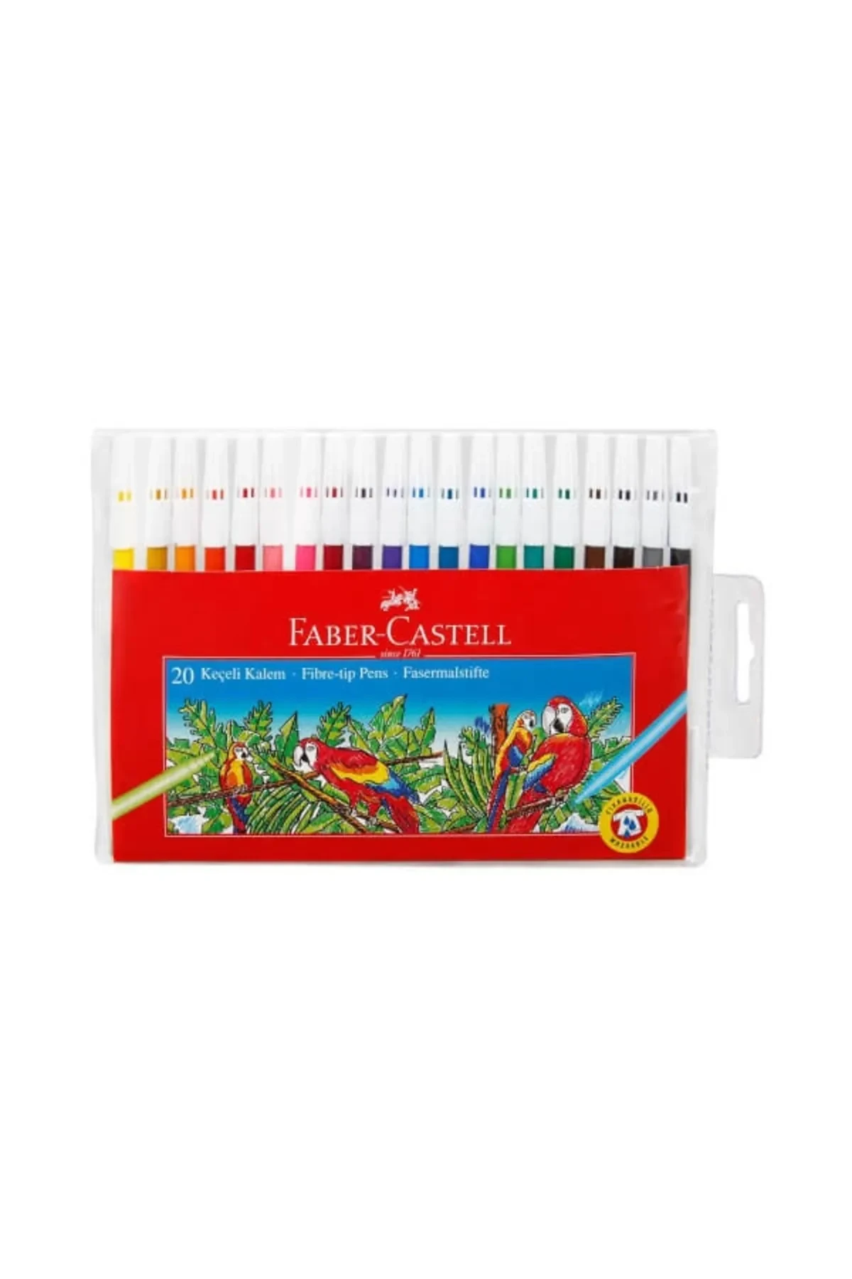 Faber Castell 20 Renk Keçeli Kalem 273611