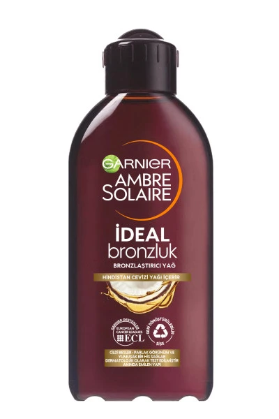 Garnier Ambre Solaire İdeal Bronzluk Bronzlaştırıcı Yağ 200 ml 260435
