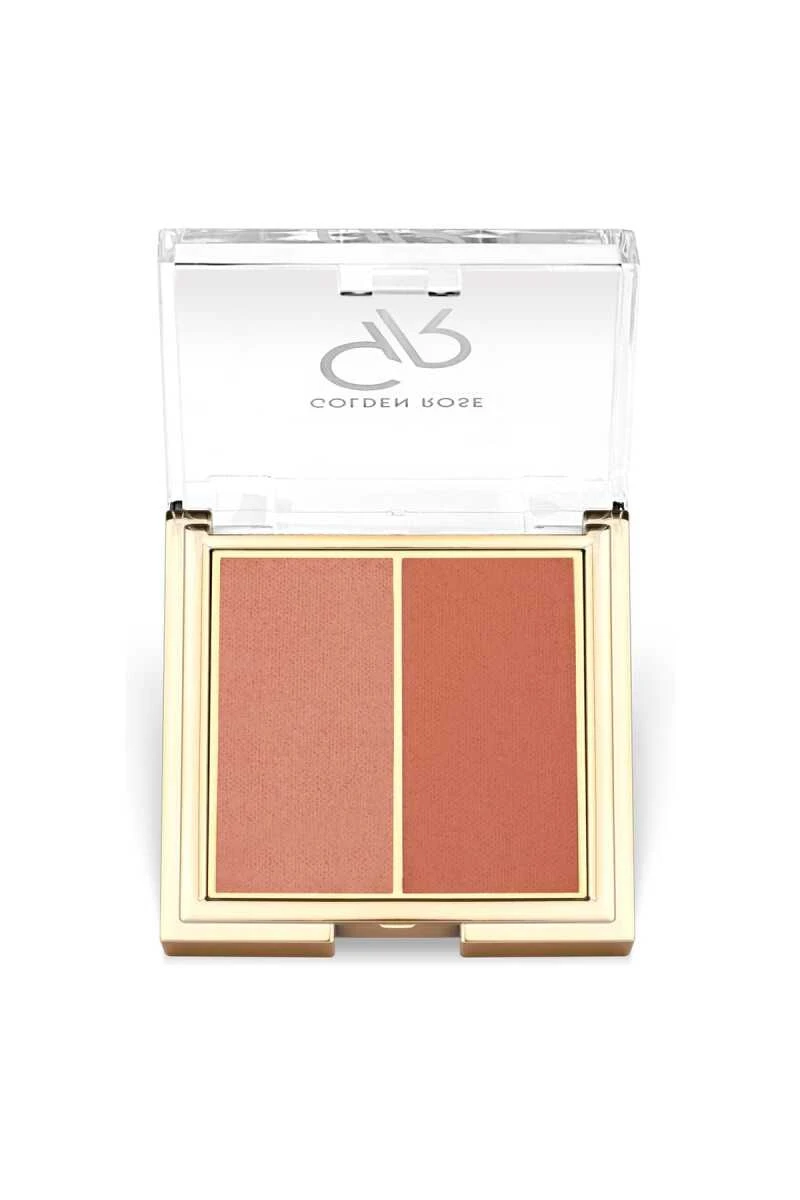 Golden Rose Iconic Blush Duo No: 02 Peachy Coral 263427
