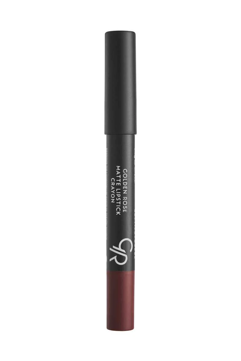 Matte Lipstick Crayon - 01 Chocolate Brown - Mat Kalem Ruj 253170