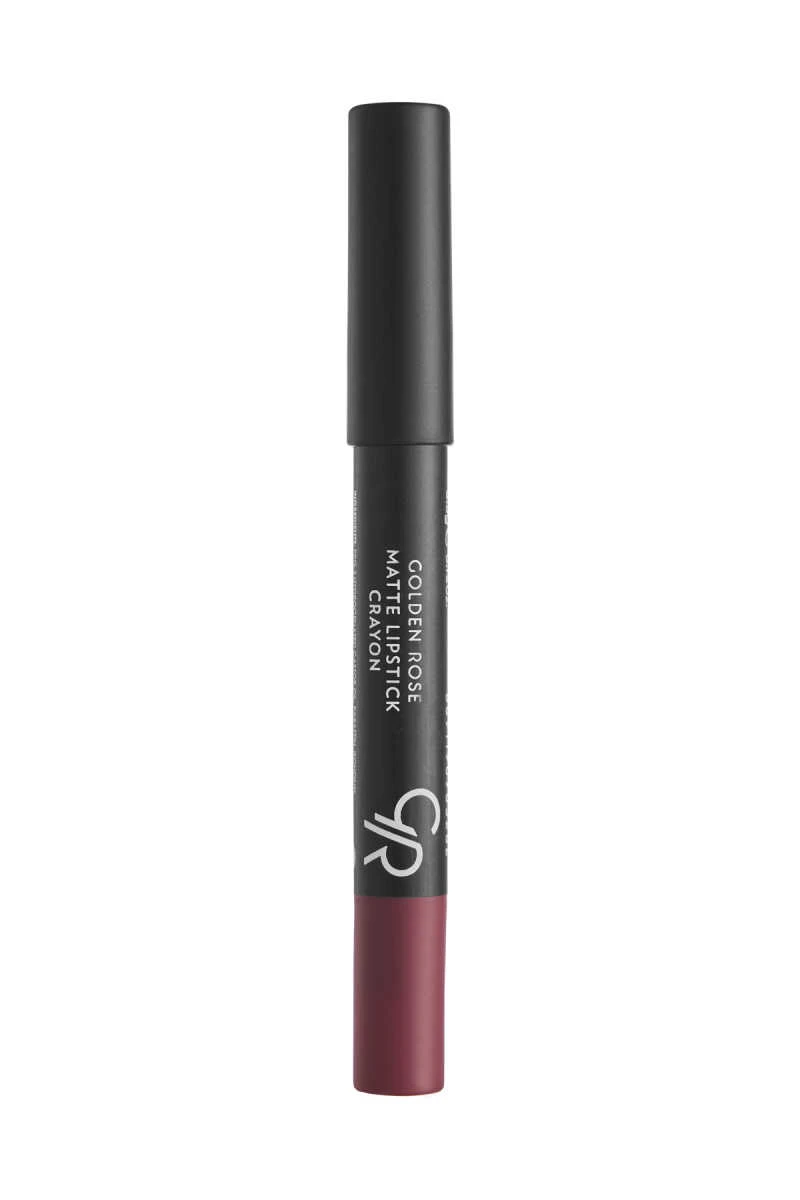Matte Lipstick Crayon - 19 Dark Violet - Mat Kalem Ruj 253178