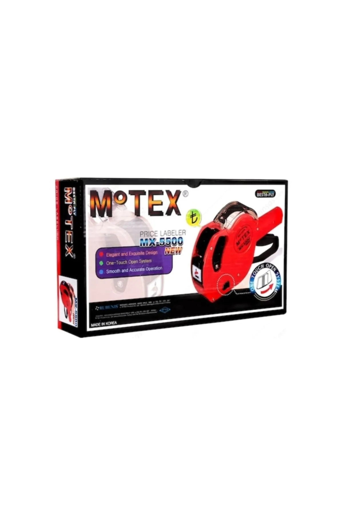 Motex Fiyat Etiket Makinesi 8 Hane Mx-5500 284125
