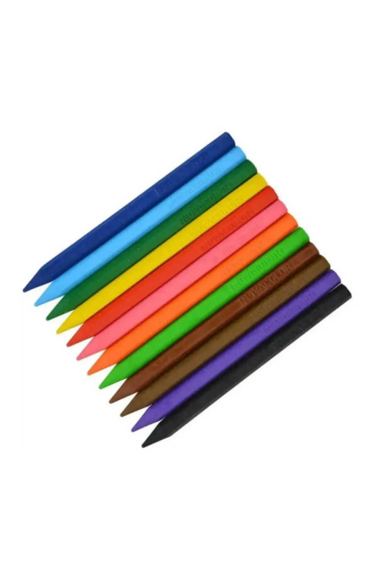 Nova Color Trimax 12 Renk Üçgen Mum Boya 273875