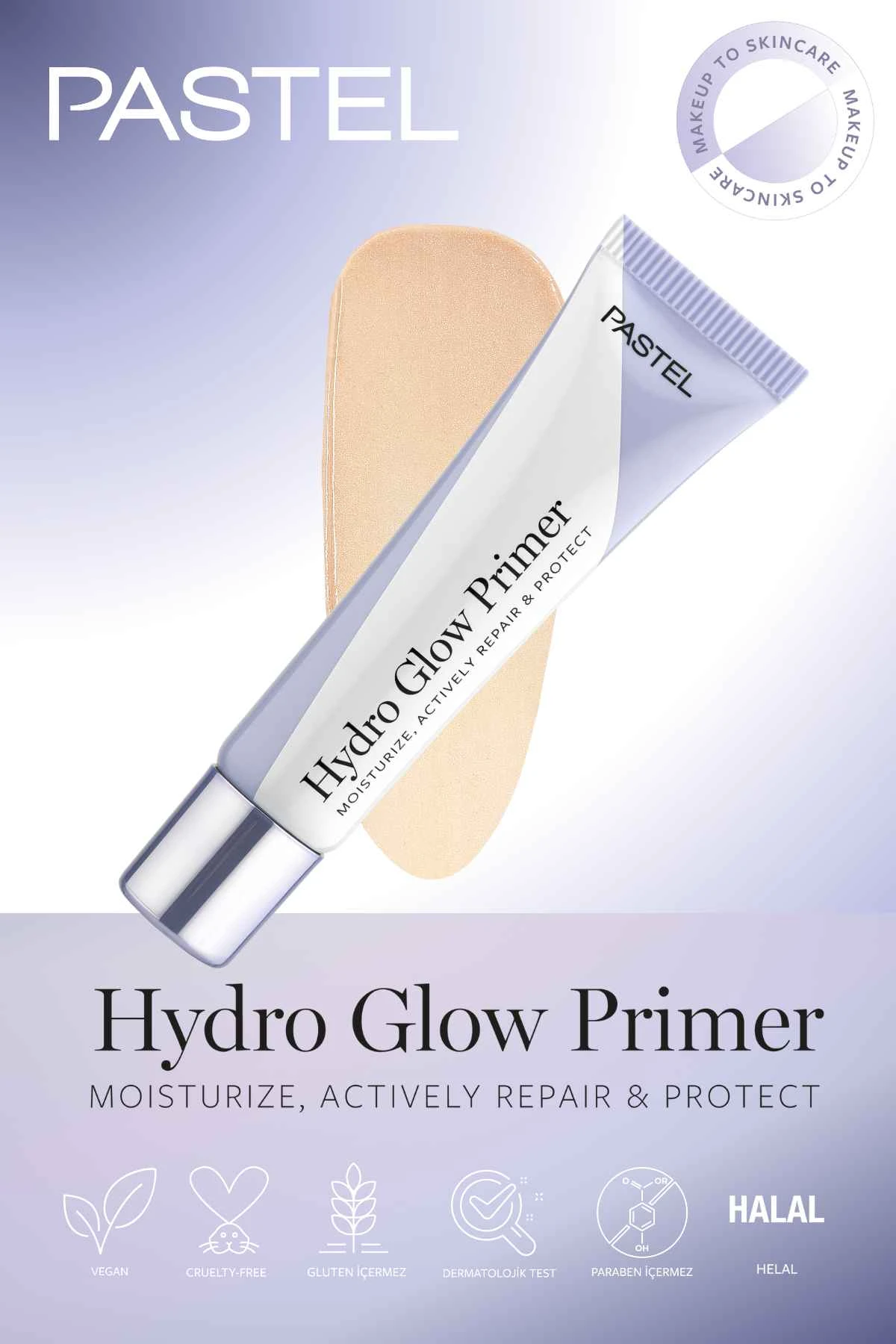 Pastel Hydro Glow Primer - Aydınlatıcı ve Nemlendirici Makyaj Bazı 250960