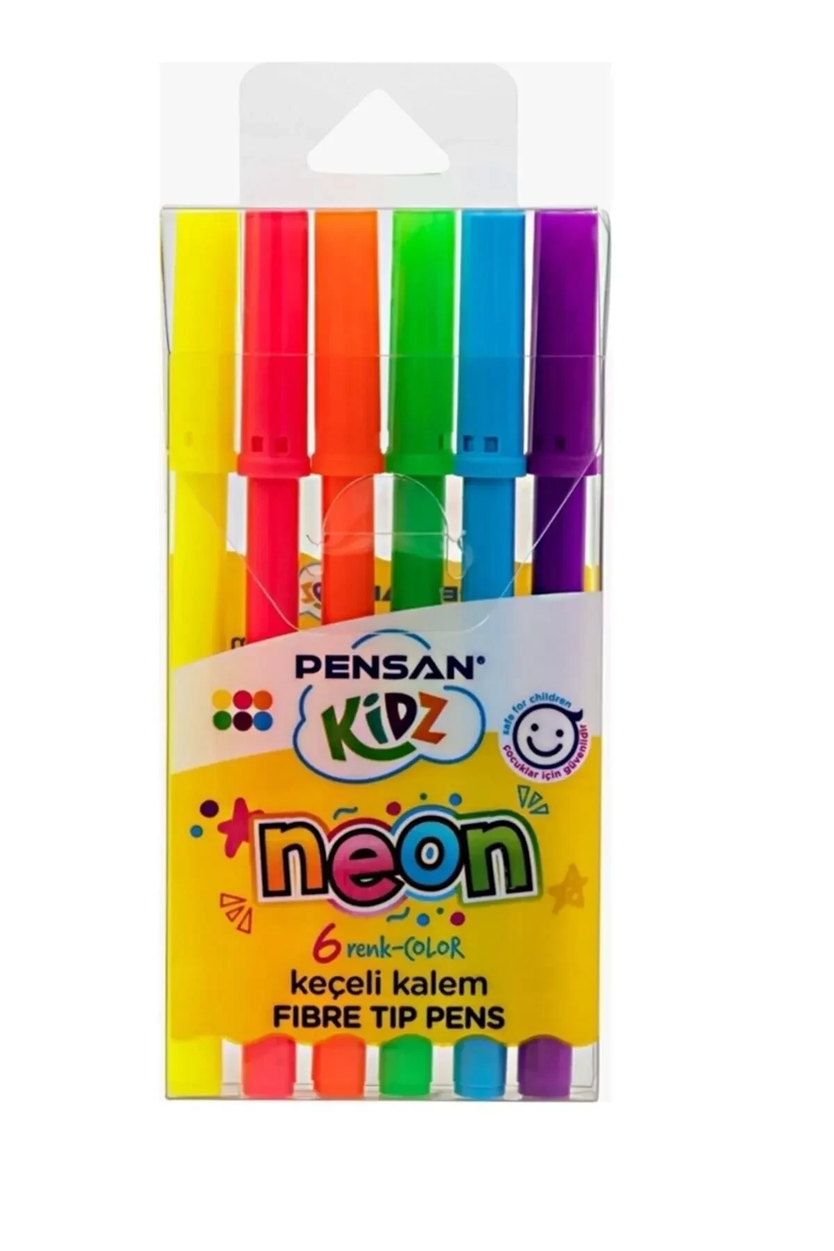 Pensan Kidz Neon Keçeli Kalem 6 Renk 273848
