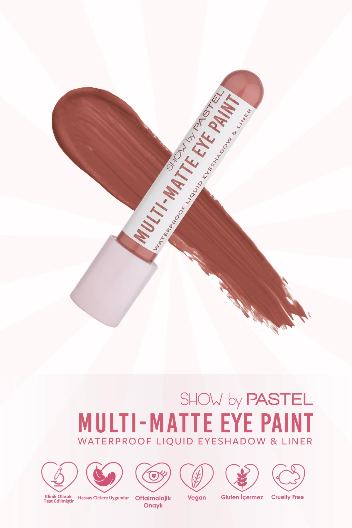 Show by Pastel – Multi Matte Eye Paint Water Proof Liquid Eyeshadow & Liner 83 268821