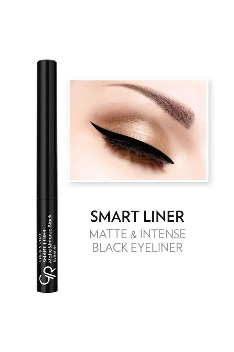 Smart Liner Matte&intense Black Eyeliner - intense Black - Mat Eyeliner 252178